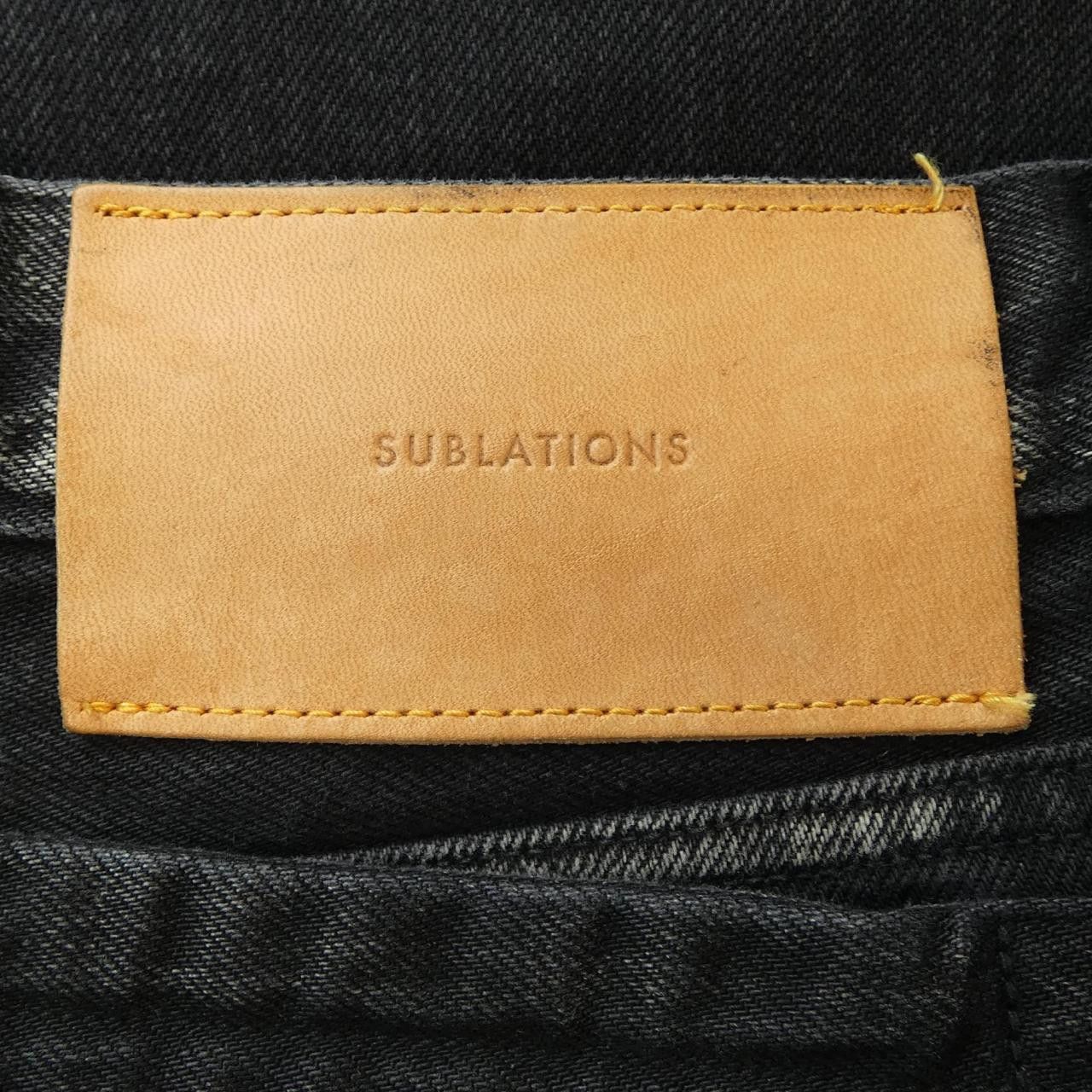 Other Other SUBLATIONS Jeans Textile Jeans S061402 DUTY FREE for USA Size ONE SIZE - 6 Thumbnail