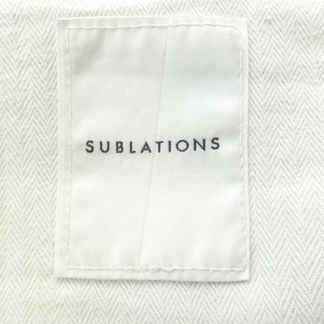 Other Other SUBLATIONS Jeans Textile Jeans S061402 DUTY FREE for USA Size ONE SIZE - 4 Thumbnail