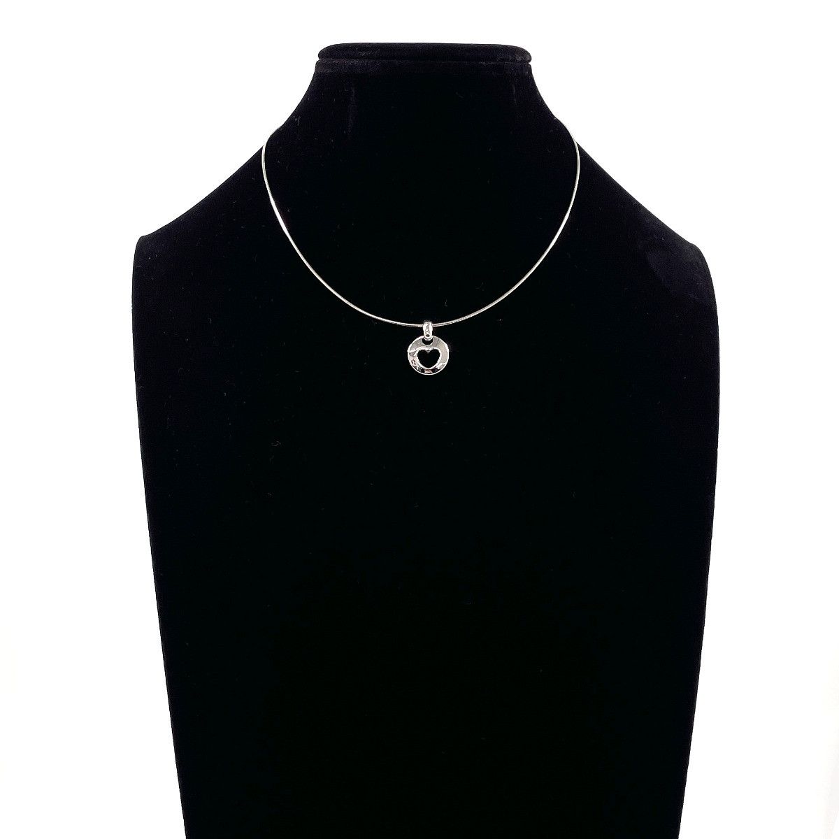 Tiffany & Co. Tiffany & Co. Tiffany & Co. Pierced Heart 925 Silver Necklace Precious Metal Necklace DUTY FREE for USA Size ONE SIZE - 8 Thumbnail