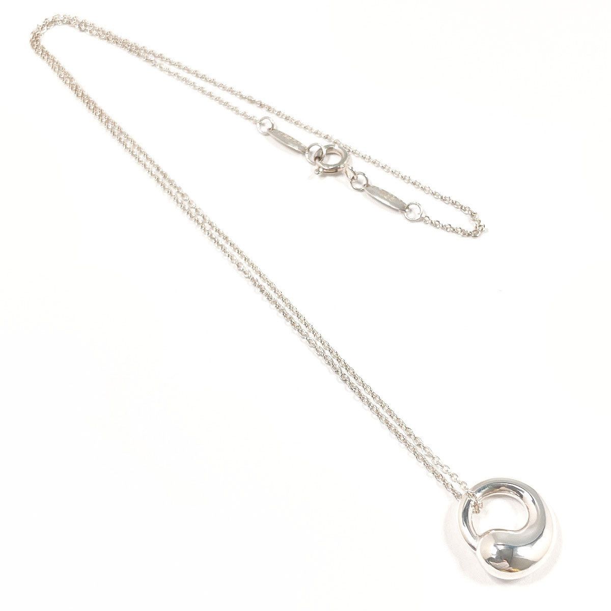 Tiffany & Co. Tiffany & Co. Tiffany&Co. Eternal Circle Elsa Peretti Silver 925 Necklace Precious Metal Necklace DUTY FREE for USA Size ONE SIZE - 4 Thumbnail