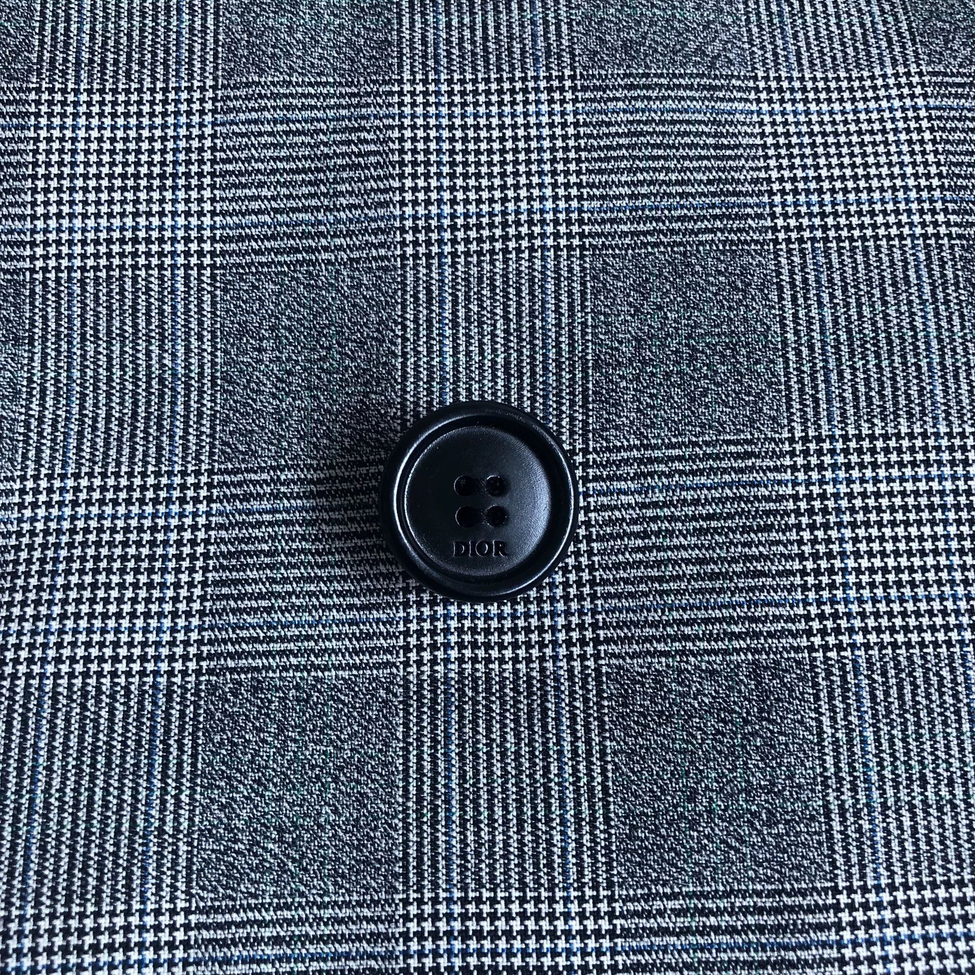 Dior Dior Homme 19SS Houndstooth Wool Blazer Size US L / EU 52-54 / 3 - 3 Thumbnail