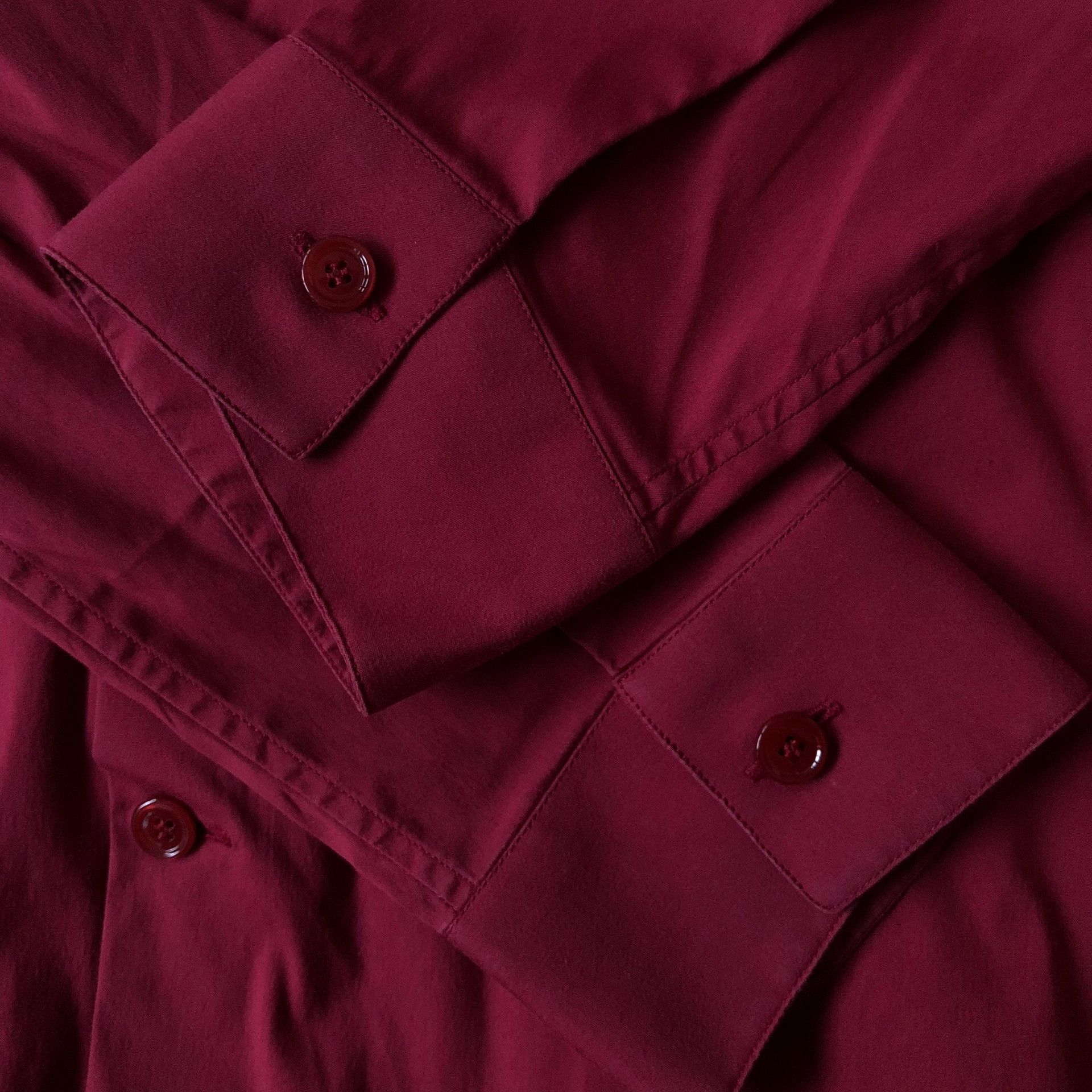 Balenciaga Balenciaga Burgundy Shirt Size US S / EU 44-46 / 1 - 3 Thumbnail