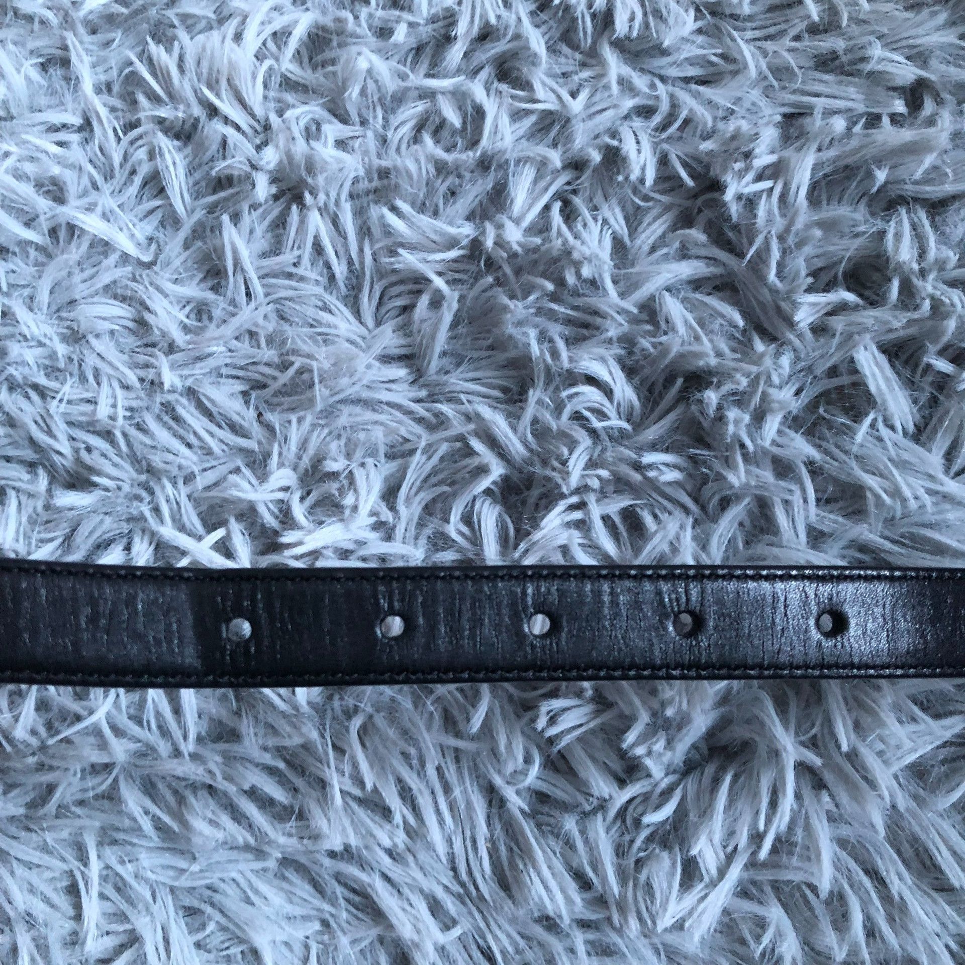 Saint Laurent Paris Saint Laurent SLP Engraved Leather Belt Size ONE SIZE - 2 Thumbnail