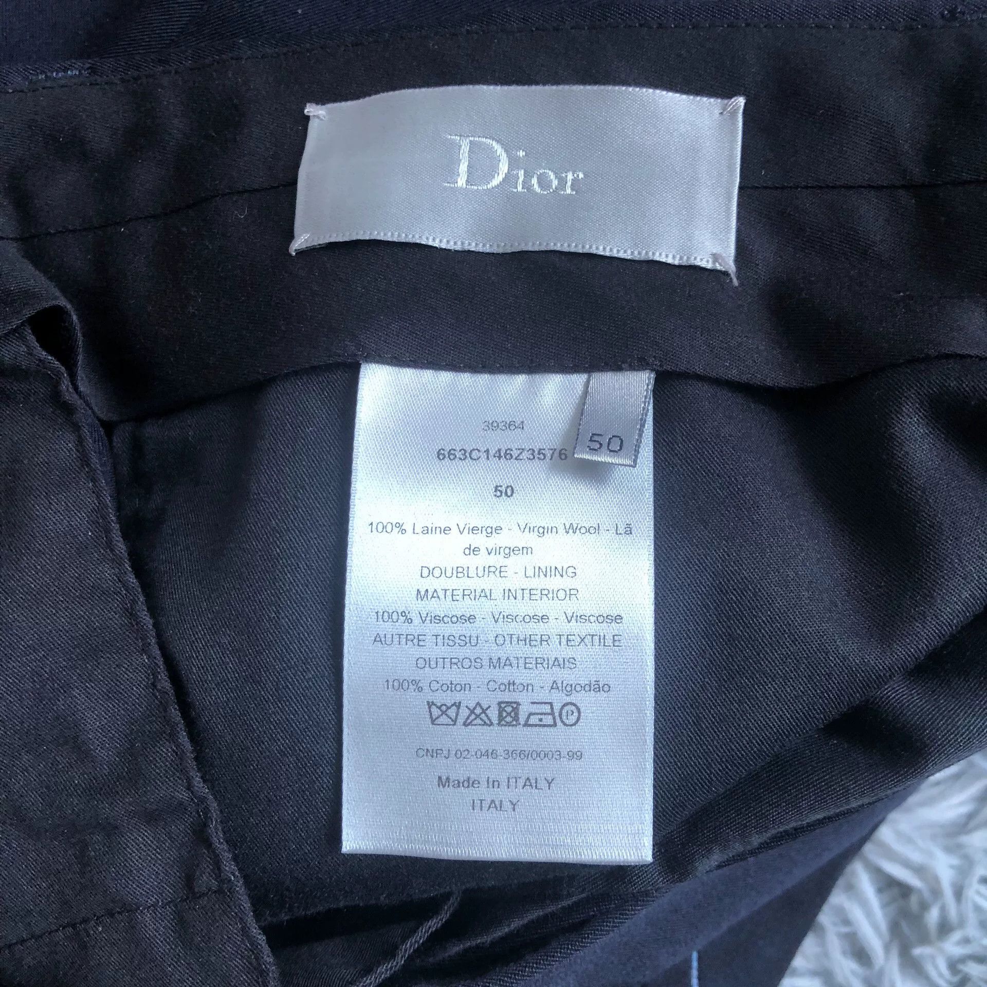 Dior Dior Homme 16SS Blue Wool Suit Set Size US L / EU 52-54 / 3 - 9 Thumbnail