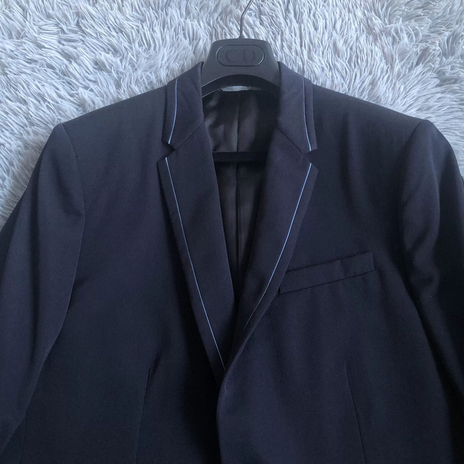 Dior Dior Homme 16SS Blue Wool Suit Set Size US L / EU 52-54 / 3 - 3 Thumbnail