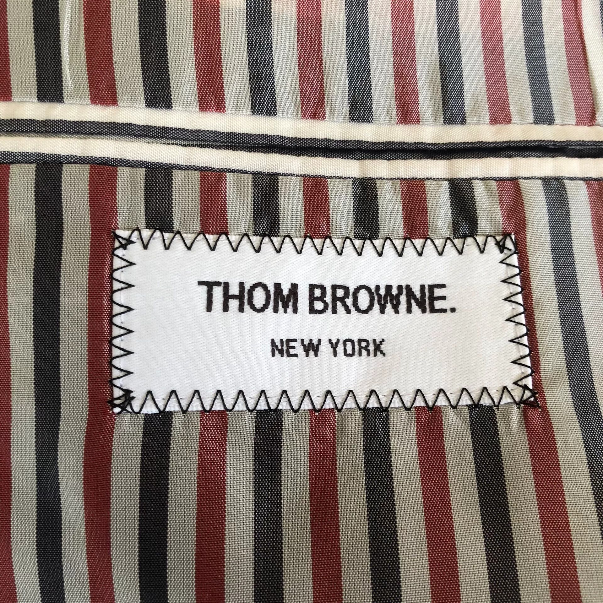 Thom Browne Thom Browne TB Whale Pattern Blazer Size XS / US 0-2 / IT 36-38 - 6 Thumbnail
