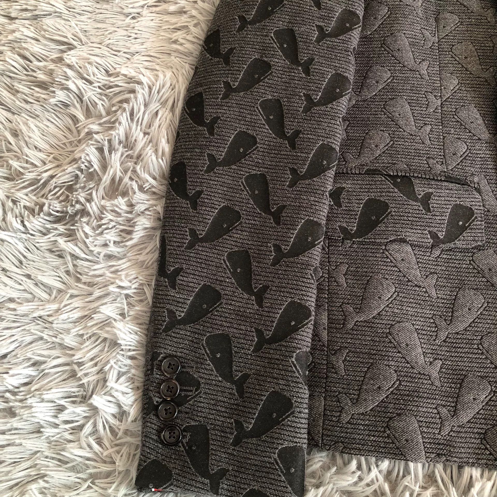 Thom Browne Thom Browne TB Whale Pattern Blazer Size XS / US 0-2 / IT 36-38 - 2 Thumbnail