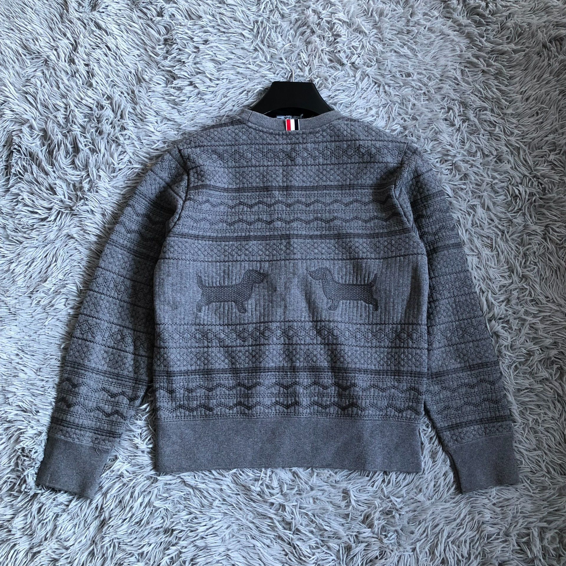 Thom Browne Thom Browne Dog Knit Sweater Size US M / EU 48-50 / 2 - 9 Thumbnail