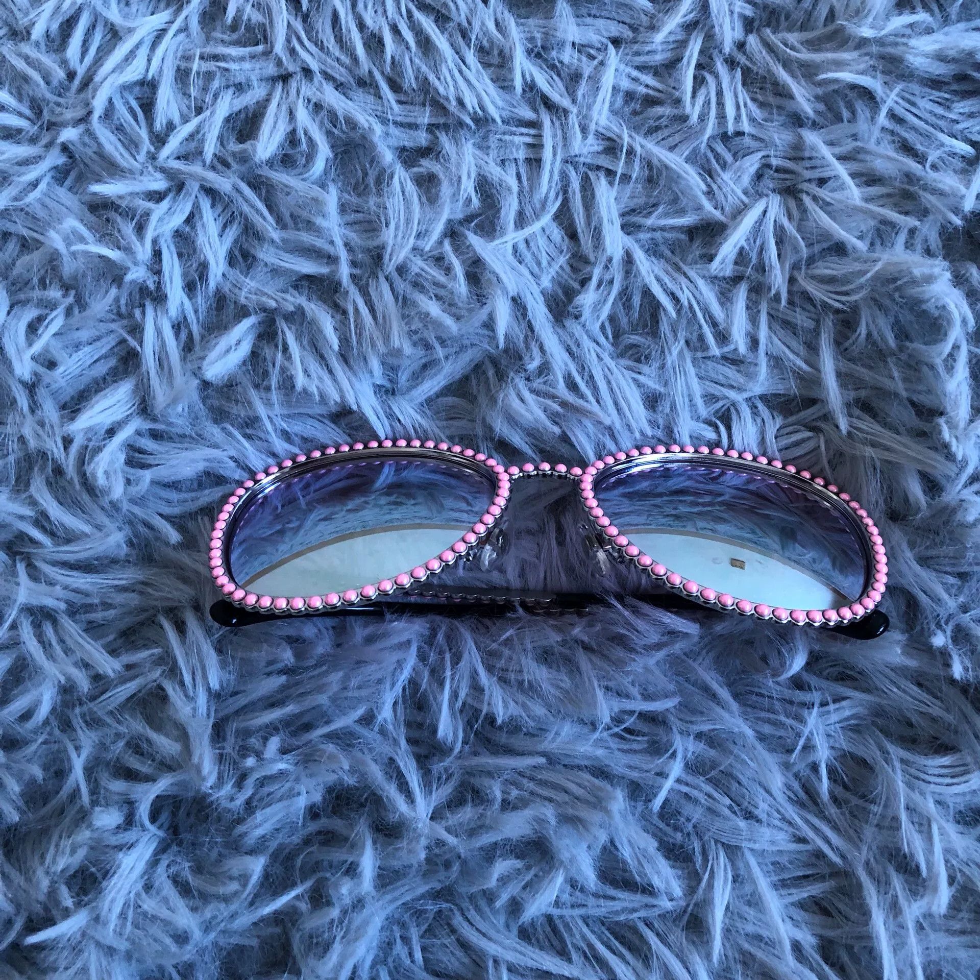 Chanel Chanel Pink Pearl Sunglasses Size ONE SIZE - 2 Thumbnail