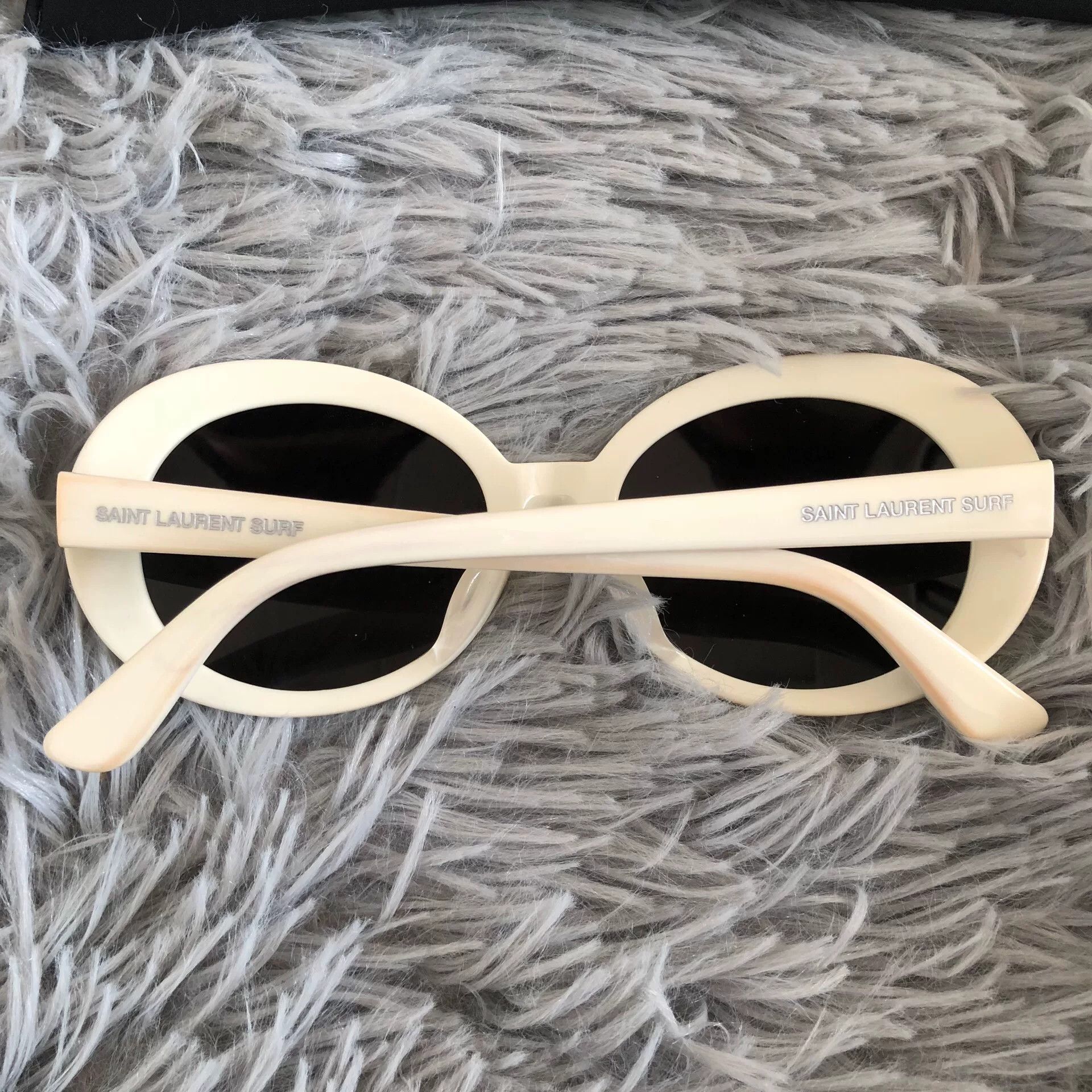 Saint Laurent Paris Saint Laurent SL98 16SS Ivory Sunglasses Size ONE SIZE - 2 Thumbnail