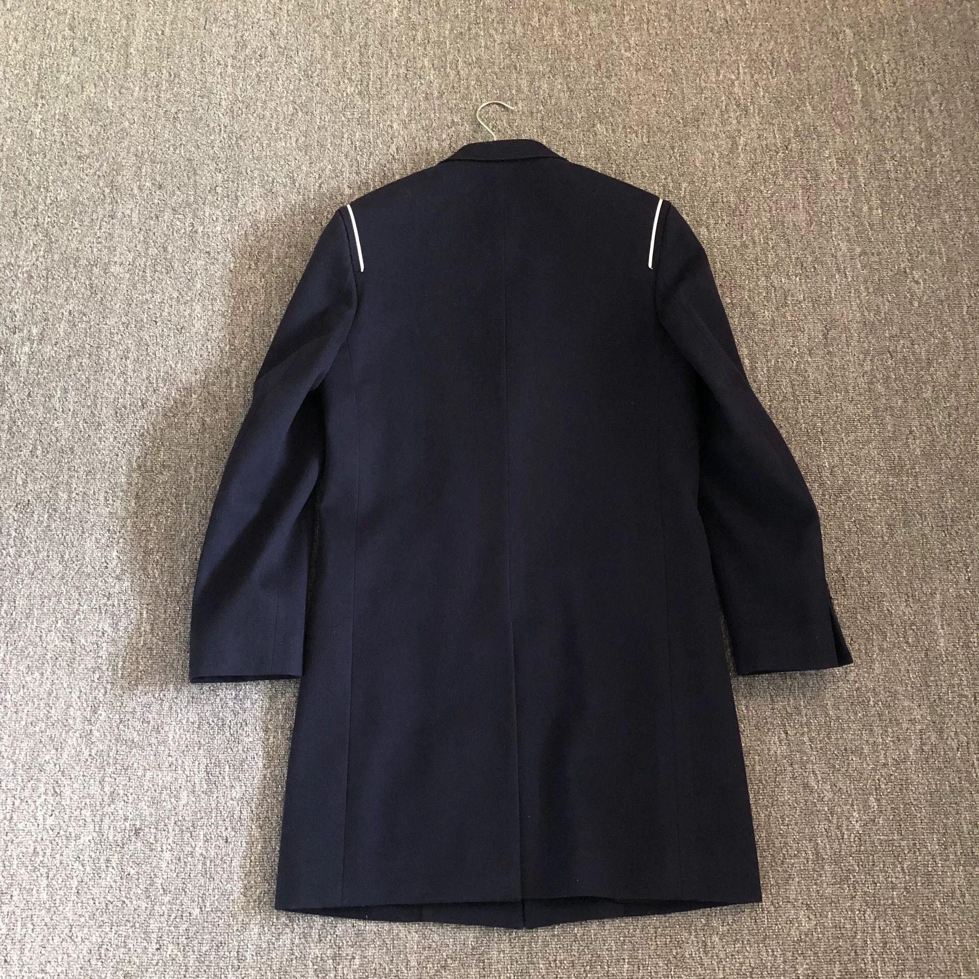 Dior Dior Homme 18FW Royal Blue Wool Coat Size US S / EU 44-46 / 1 - 4 Thumbnail