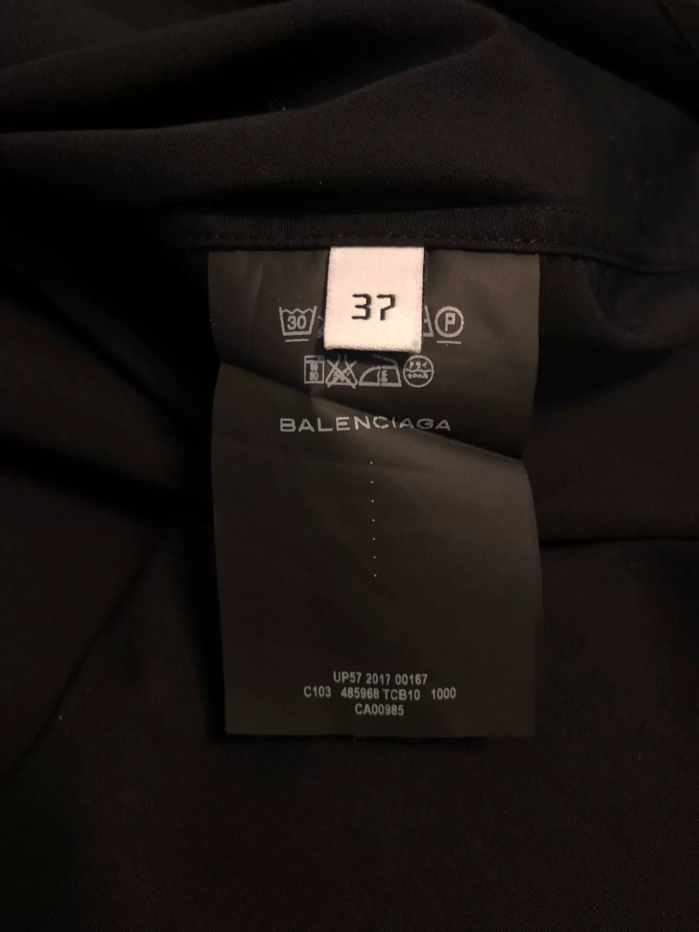 Balenciaga Balenciaga Homme Gold Thread Shirt Size US M / EU 48-50 / 2 - 4 Thumbnail