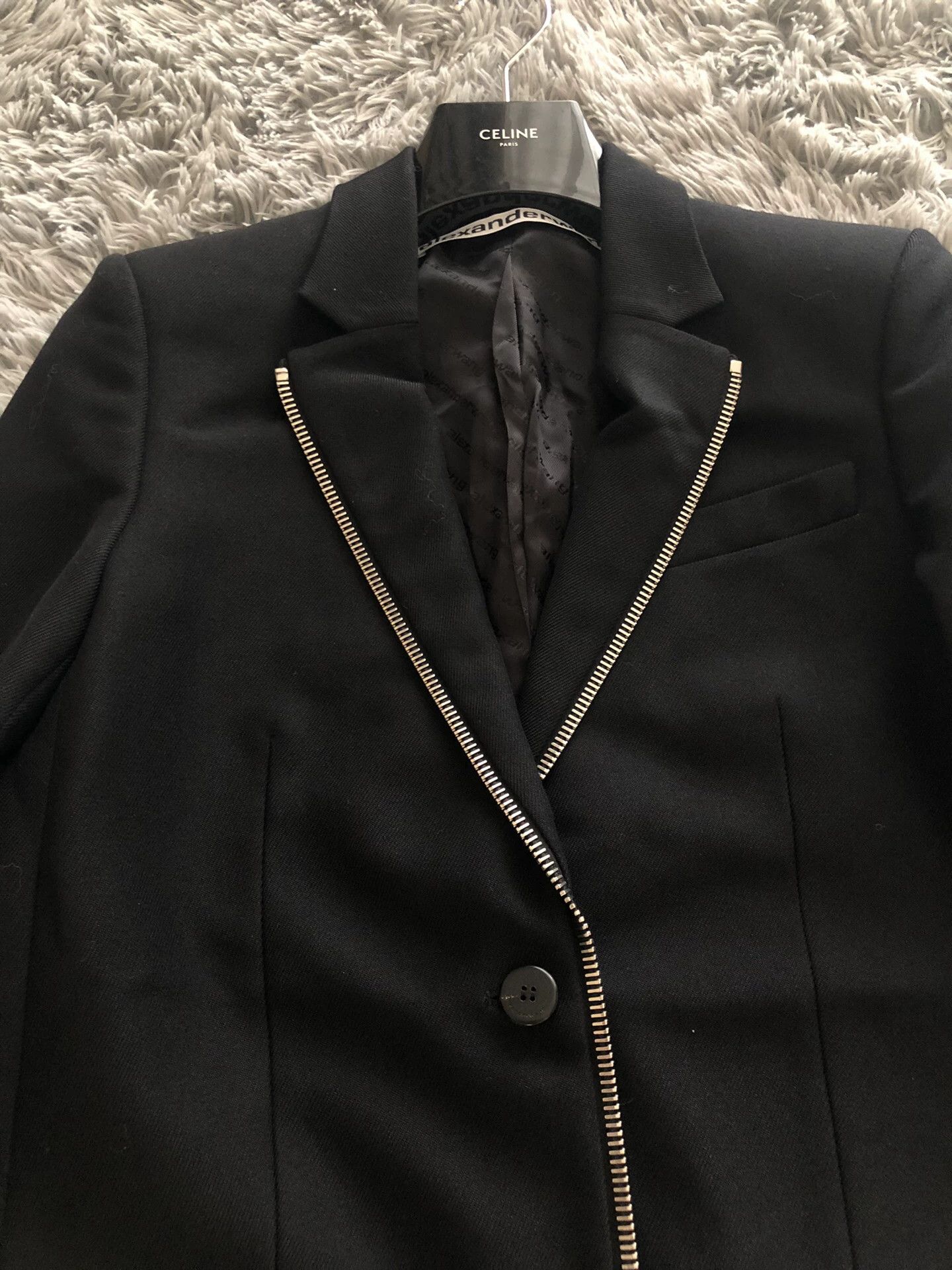 Alexander Wang Alexander Wang Zipper Detail Blazer Size US M / EU 48-50 / 2 - 2 Thumbnail