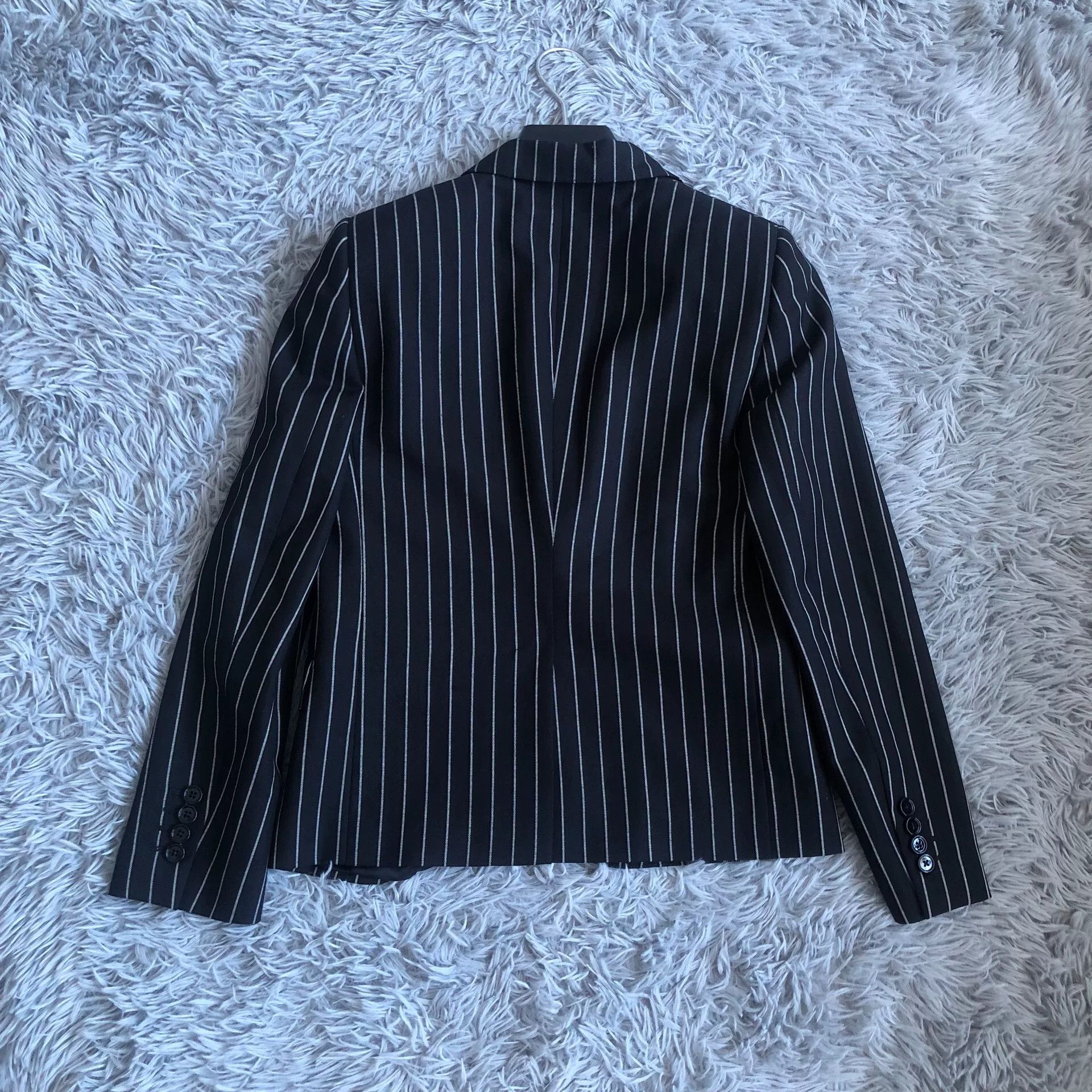 Celine Celine Striped Wool Blazer Size XS / US 0-2 / IT 36-38 - 6 Thumbnail