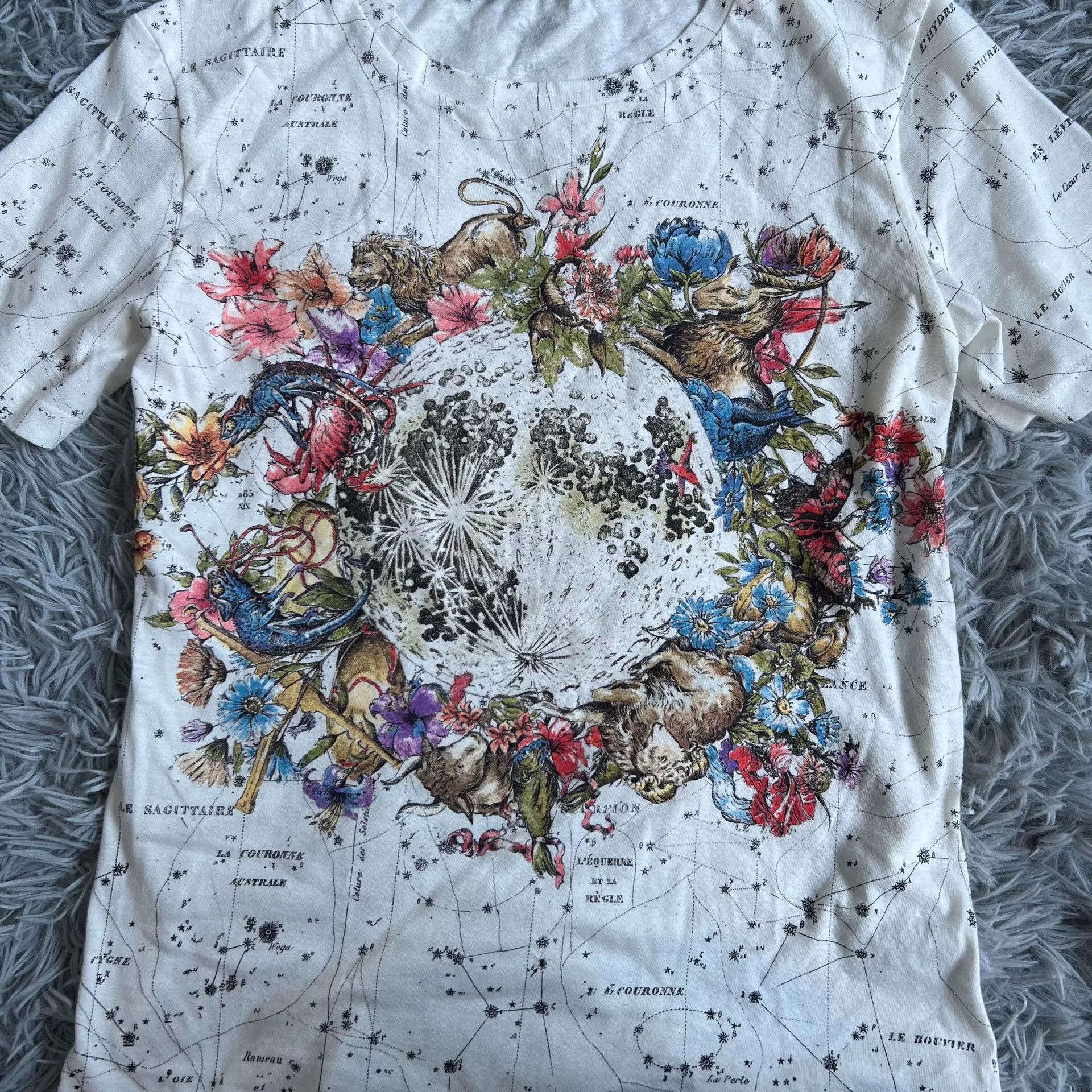 Dior Dior Constellation Star Short-Sleeve T-Shirt Size XS / US 0-2 / IT 36-38 - 3 Thumbnail