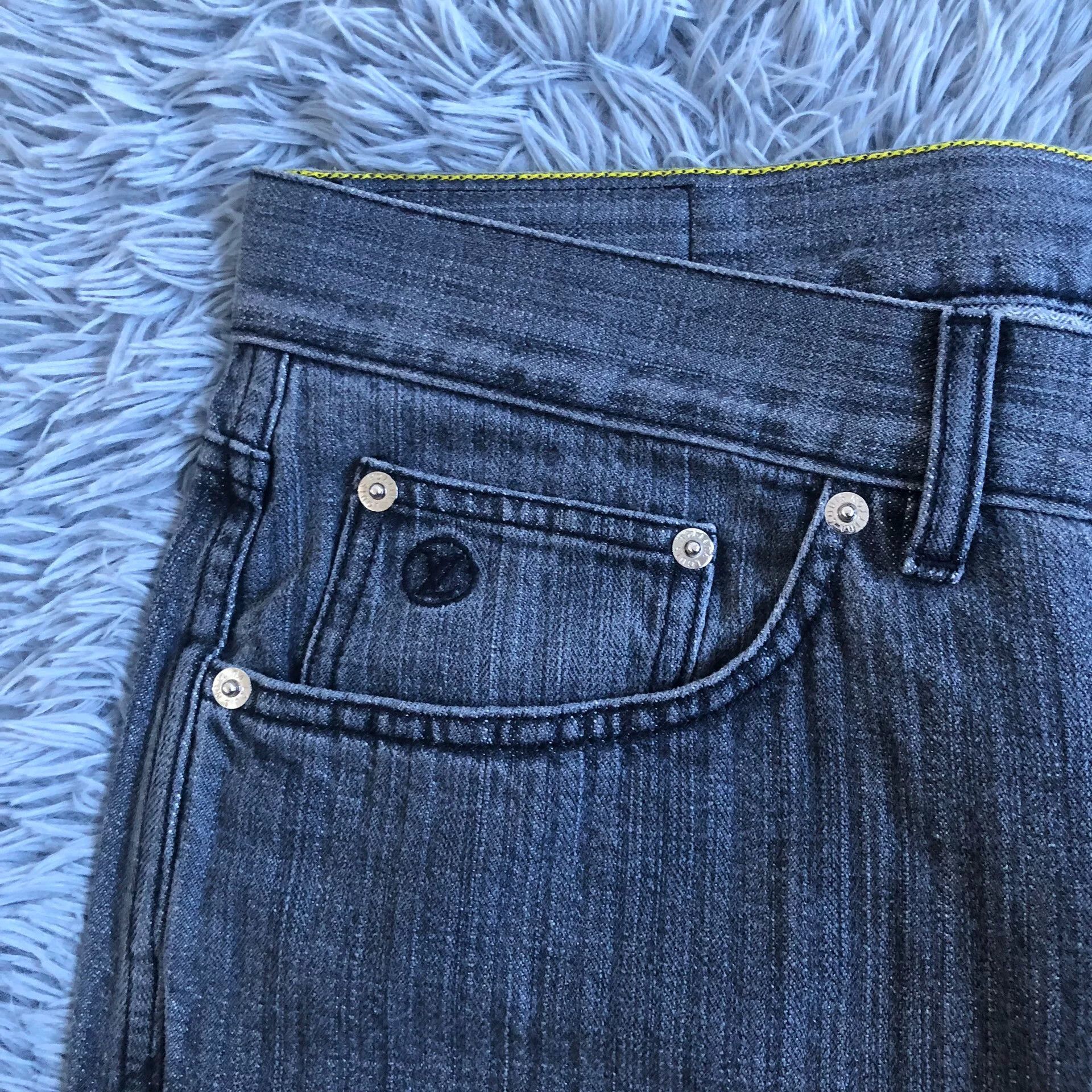 Louis Vuitton Louis Vuitton Washed Gray Casual Jeans Size US 31 - 3 Thumbnail