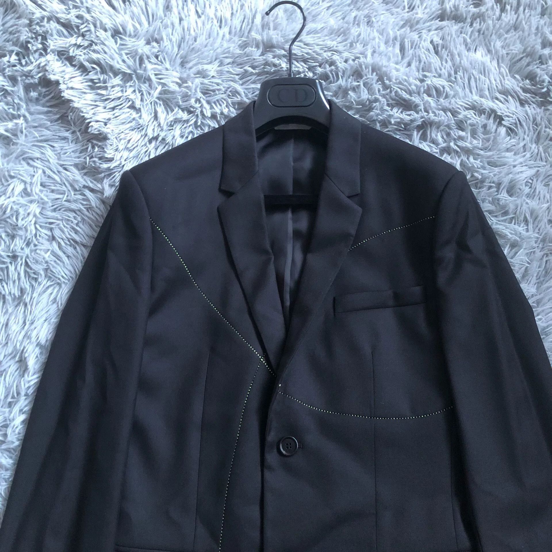 Dior Dior Homme 15ss Stitched Wool Suit Size US S / EU 44-46 / 1 - 2 Thumbnail