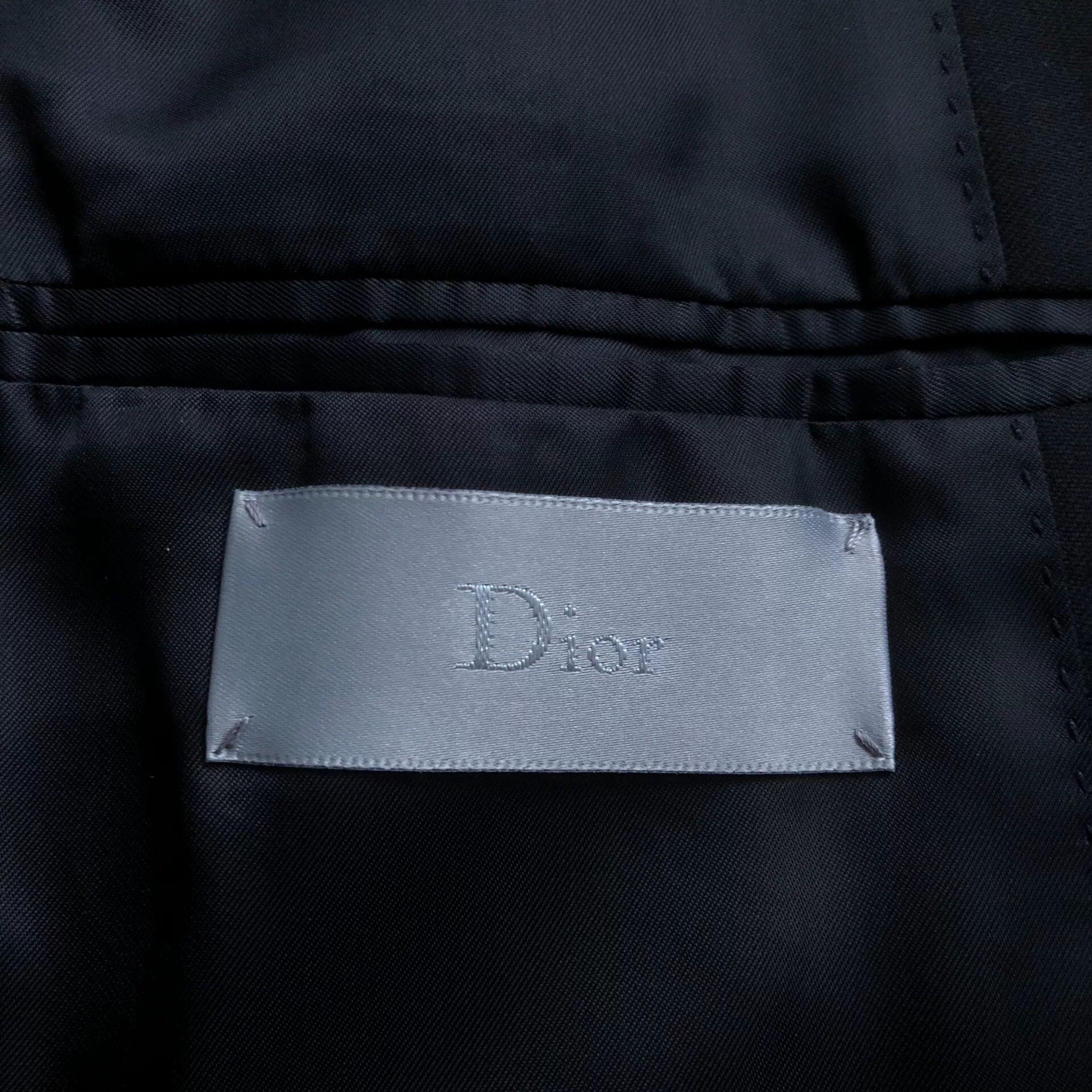 Dior Dior Homme 15ss Stitched Wool Suit Size US S / EU 44-46 / 1 - 6 Thumbnail