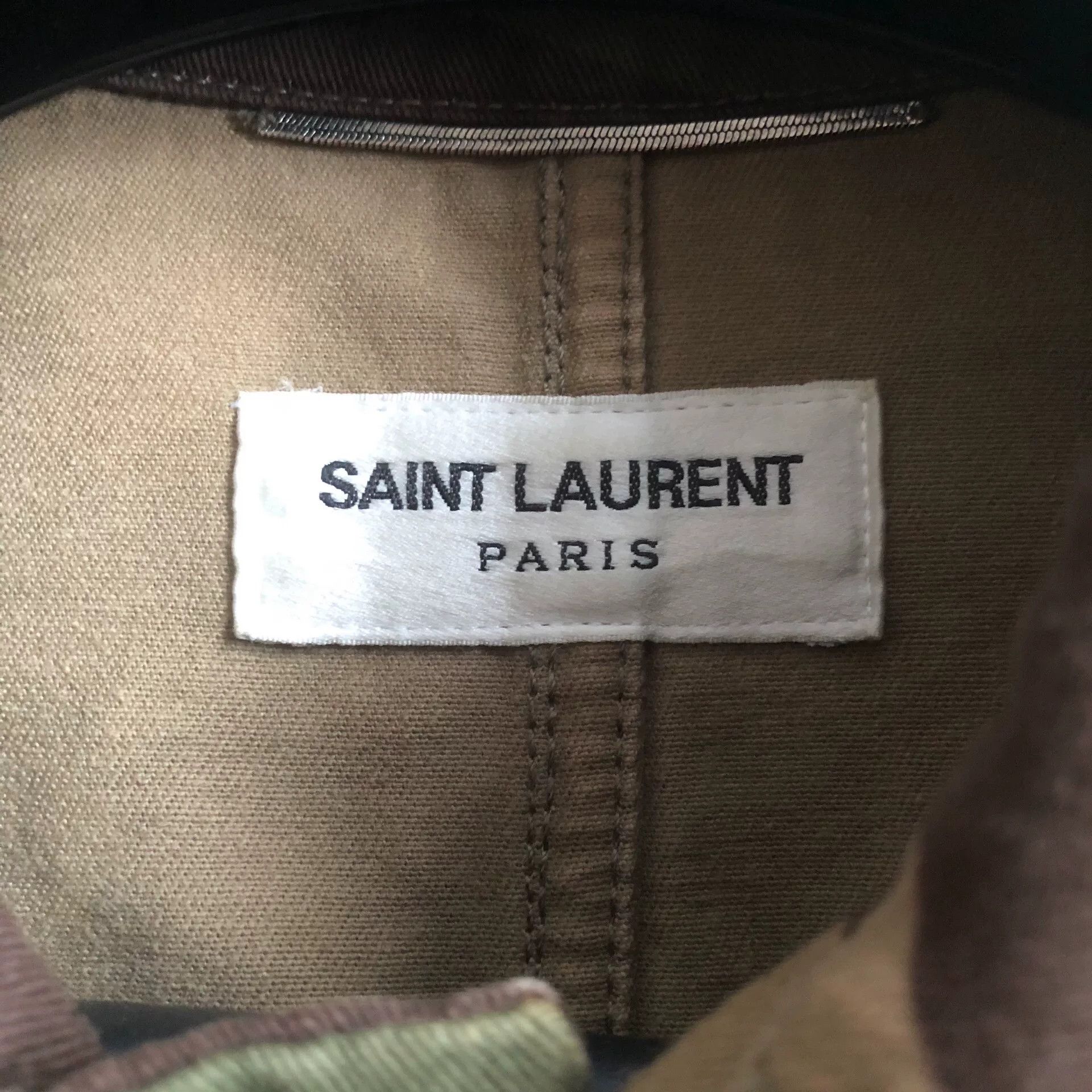 Saint Laurent Paris Saint Laurent SLP 15SS Camo Jacket Size US S / EU 44-46 / 1 - 6 Thumbnail
