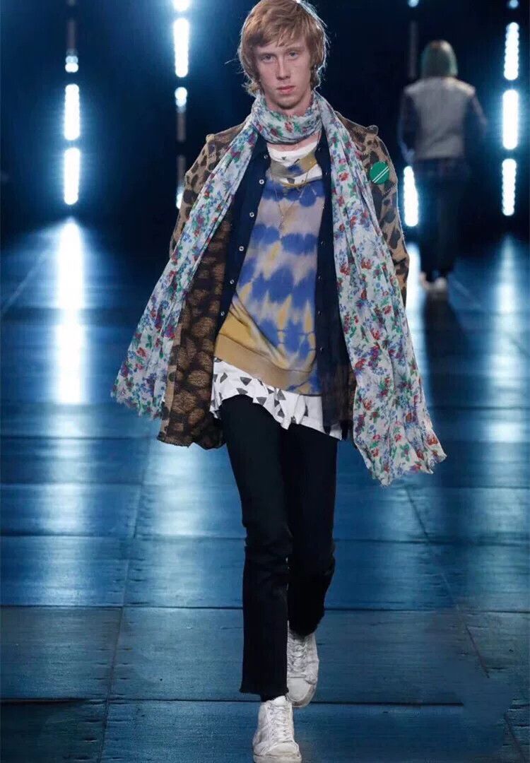 Saint Laurent Paris Saint Laurent 16SS Tie-Dye Sweatshirt Size US L / EU 52-54 / 3 - 7 Thumbnail