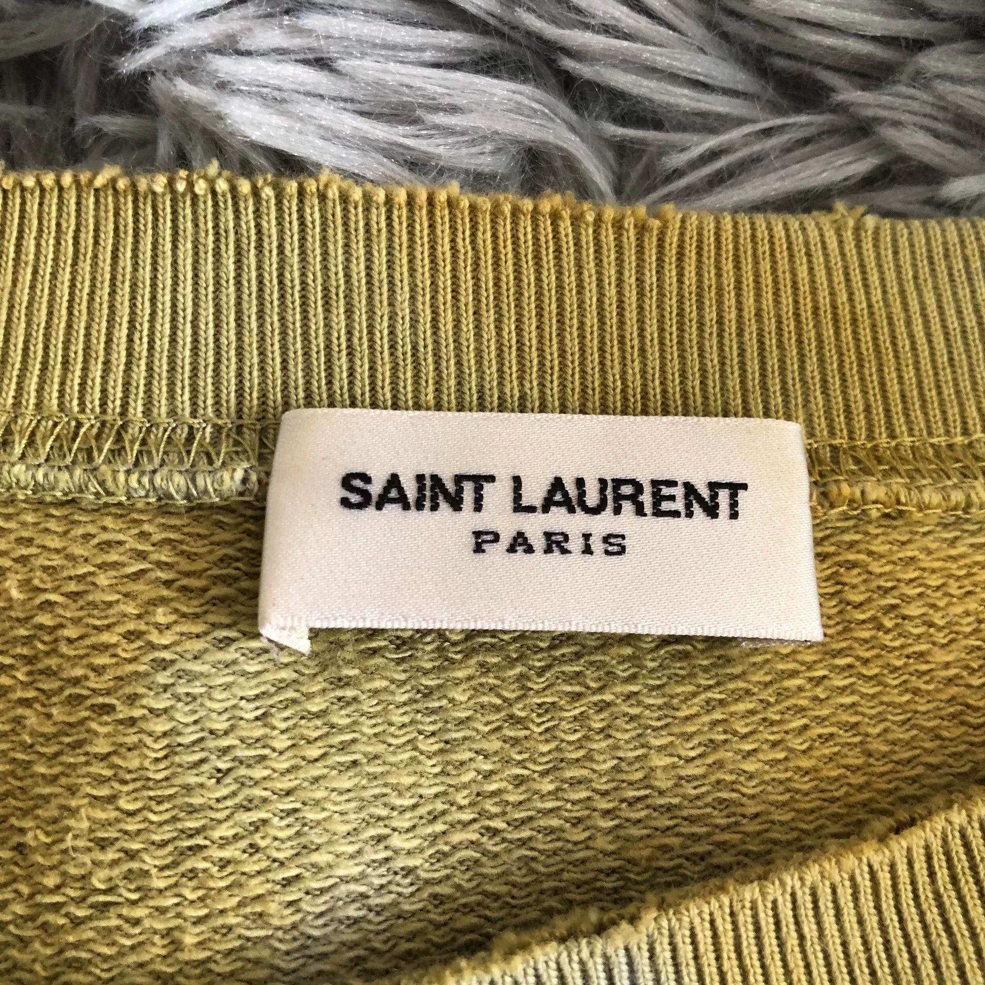 Saint Laurent Paris Saint Laurent 16SS Tie-Dye Sweatshirt Size US L / EU 52-54 / 3 - 2 Thumbnail
