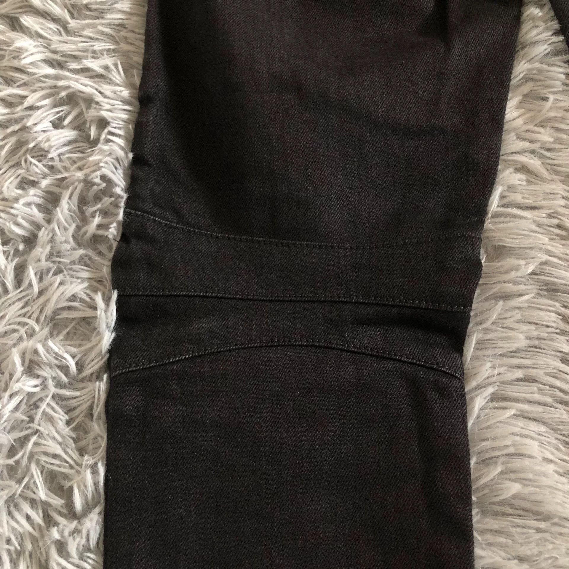 Balmain Balmain Leather Patch Moto Jeans Size US 28 / EU 44 - 7 Thumbnail