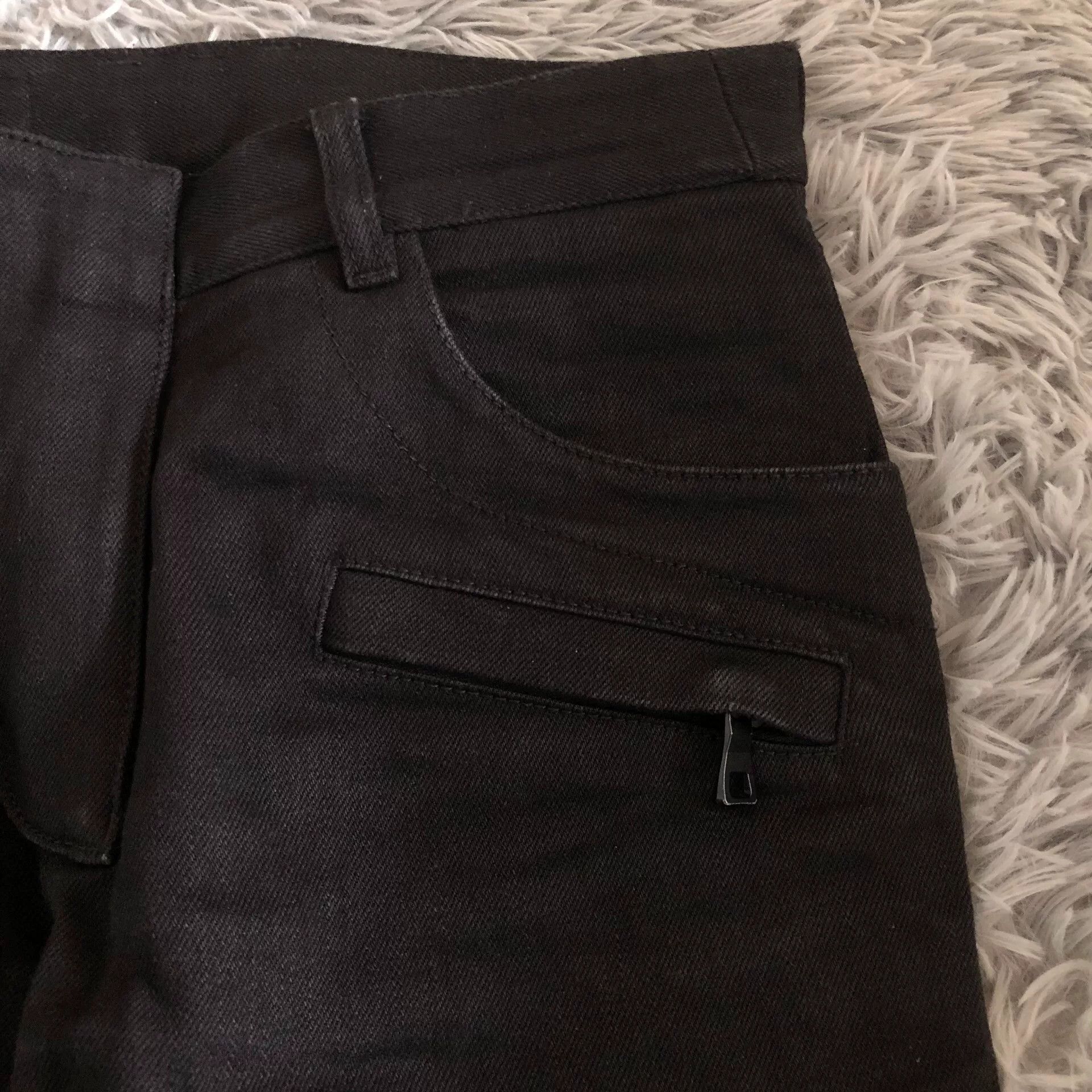 Balmain Balmain Leather Patch Moto Jeans Size US 28 / EU 44 - 4 Thumbnail