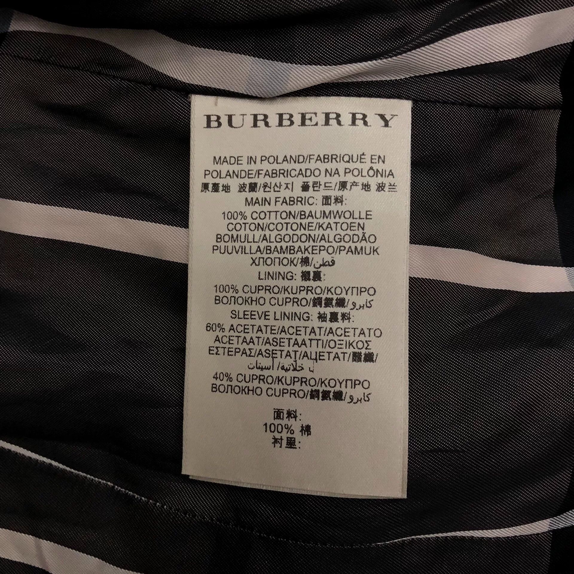 Burberry Burberry Crystal Double-Breasted Trench Coat Size XS / US 0-2 / IT 36-38 - 8 Thumbnail