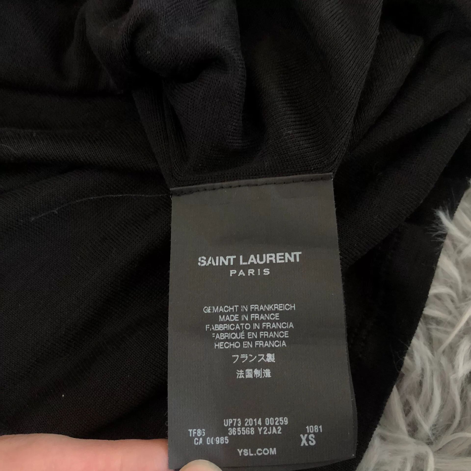 Saint Laurent Paris Saint Laurent 14SS Studded Short Sleeve T-shirt Size XS / US 0-2 / IT 36-38 - 6 Thumbnail