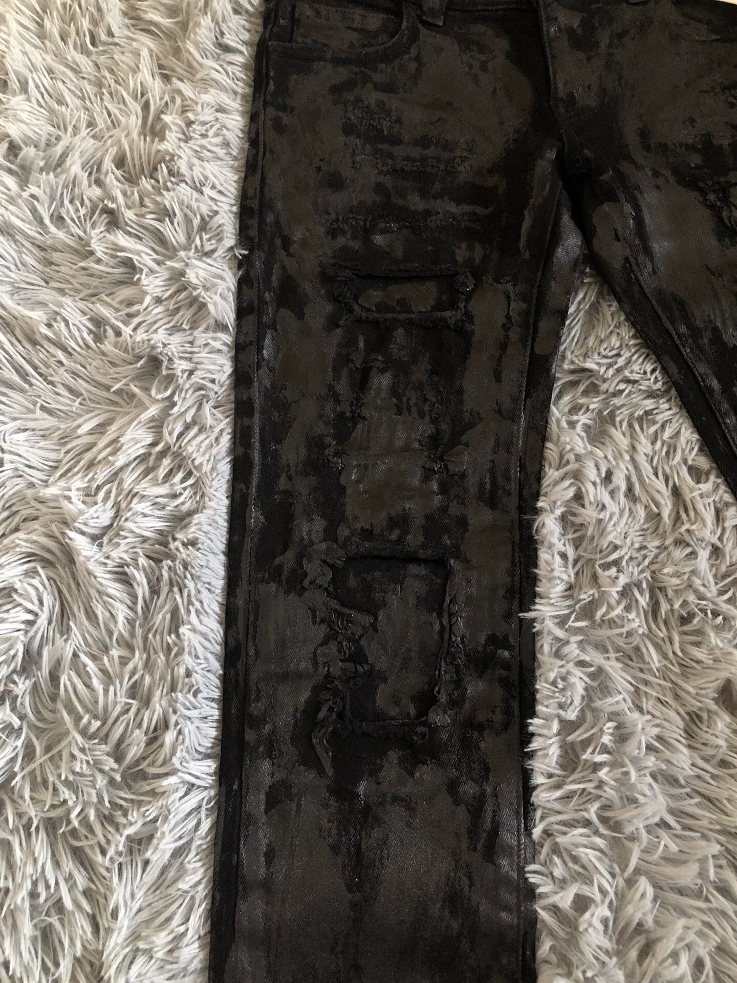 Faith Connexion Faith Connexion Paint Distressed Jeans Size 25" / US 0 / IT 36 - 2 Thumbnail