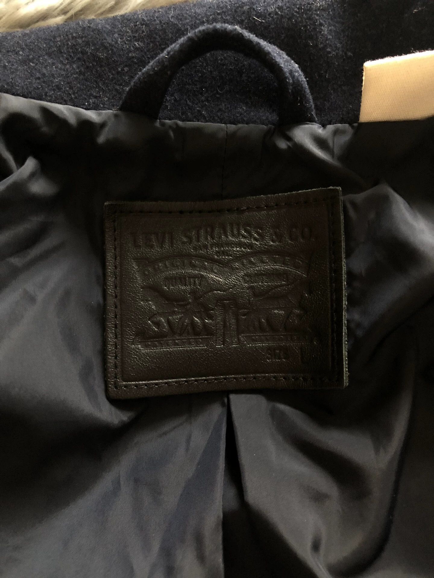 Levi's Levi's Logo Wool Blend Coat Size US L / EU 52-54 / 3 - 2 Thumbnail