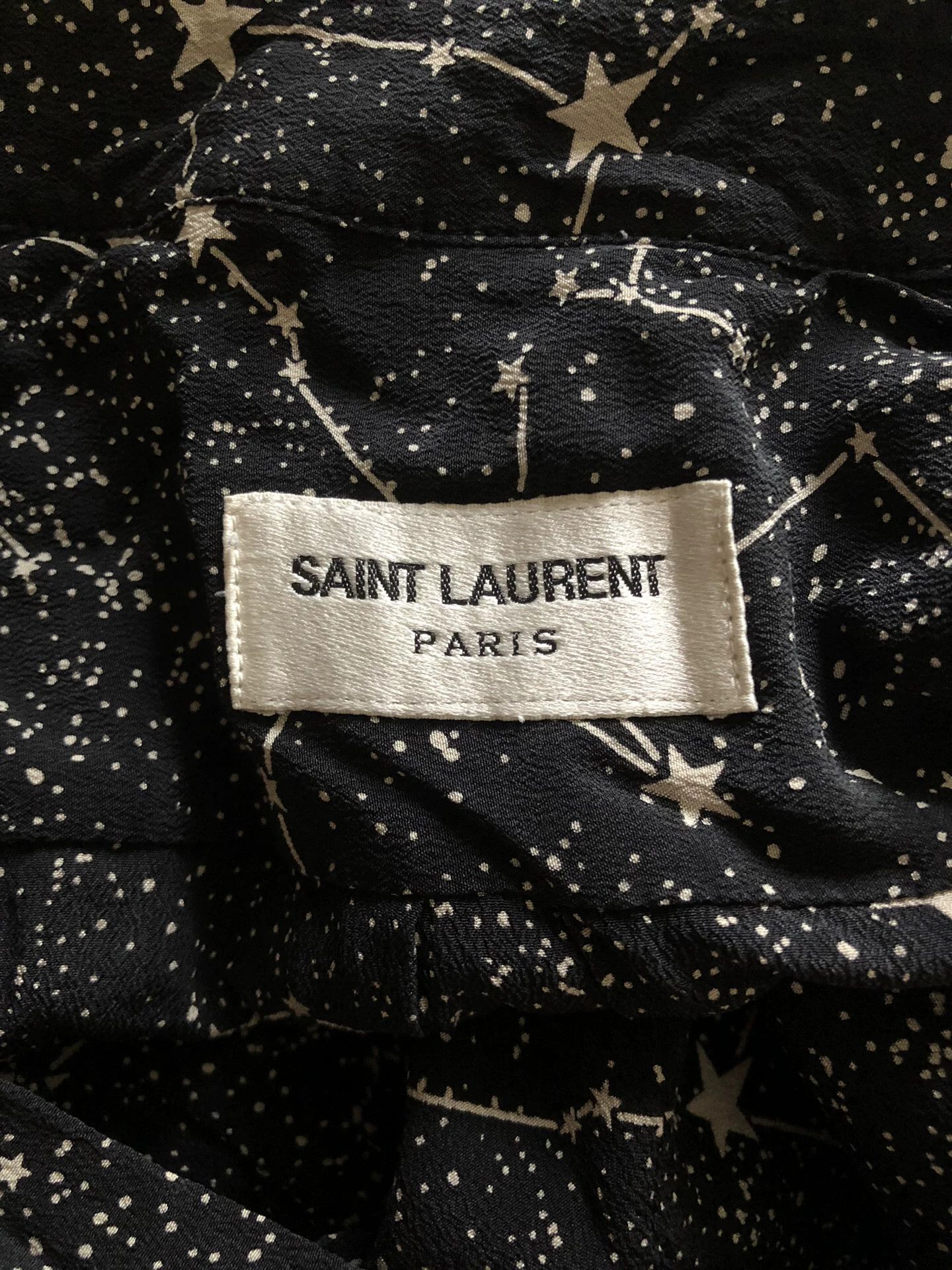 Saint Laurent Paris Saint Laurent Star Print Shirt Size M / US 6-8 / IT 42-44 - 4 Thumbnail