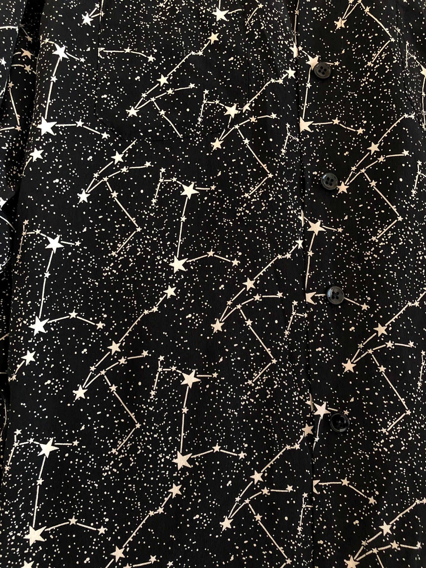 Saint Laurent Paris Saint Laurent Star Print Shirt Size M / US 6-8 / IT 42-44 - 3 Thumbnail