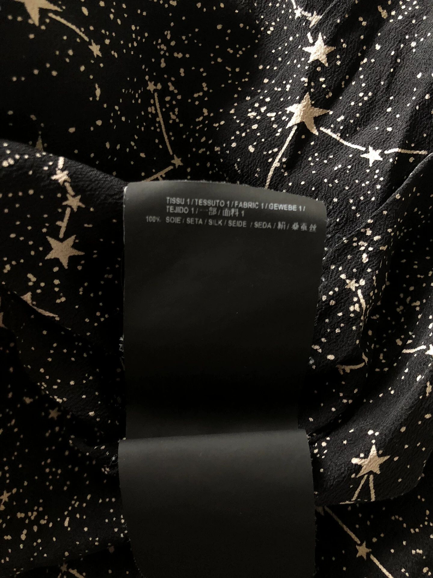 Saint Laurent Paris Saint Laurent Star Print Shirt Size M / US 6-8 / IT 42-44 - 6 Thumbnail