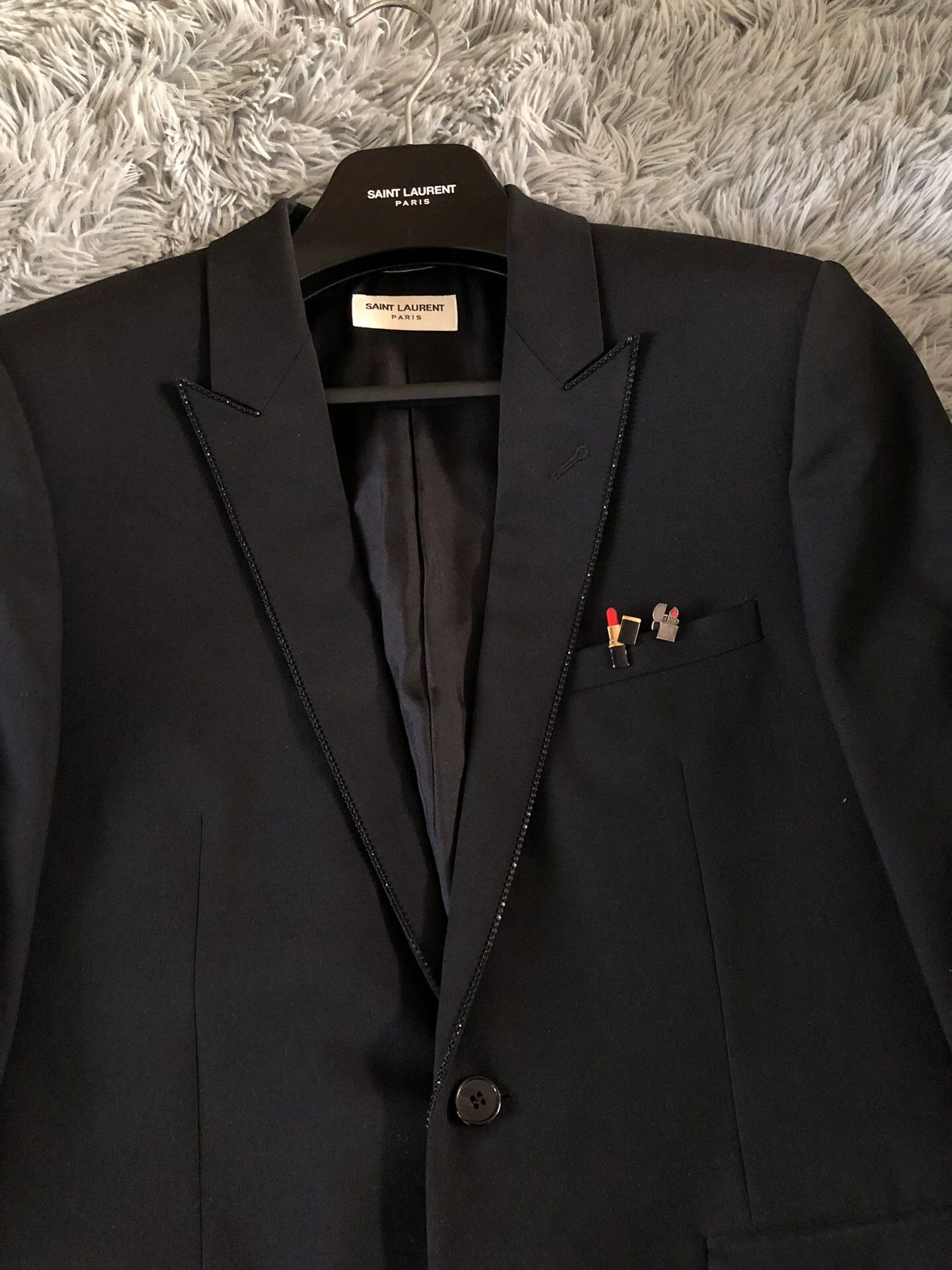 Saint Laurent Paris Saint Laurent SLP Brooch Size ONE SIZE - 2 Thumbnail