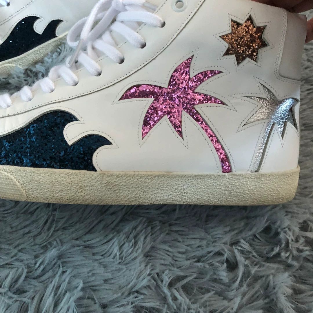 Saint Laurent Paris Saint Laurent Scales Coconut Tree Sneakers Size US 10 / EU 43 - 3 Thumbnail