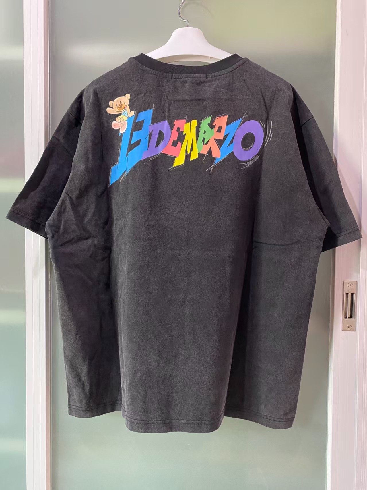 13DE MARZO 13 Demarzo Washed Bear Drop Shoulder Size S / US 4 / IT 40 - 2 Thumbnail