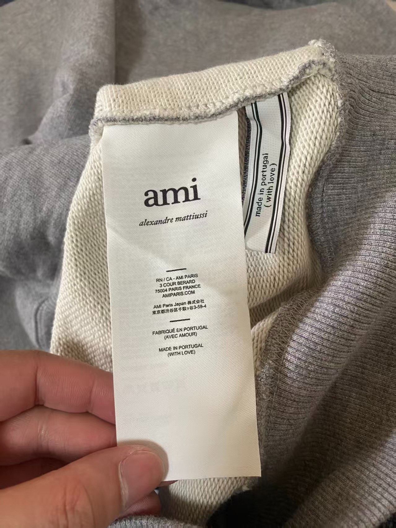 AMI Ami Heart Logo Pullover Hoodie Size US M / EU 48-50 / 2 - 3 Thumbnail