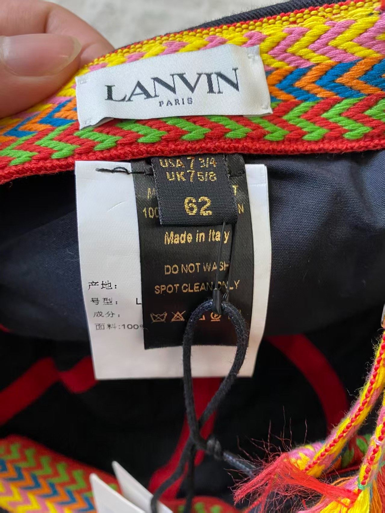Lanvin Lanvin Designed Baseball Cap Size ONE SIZE - 4 Thumbnail