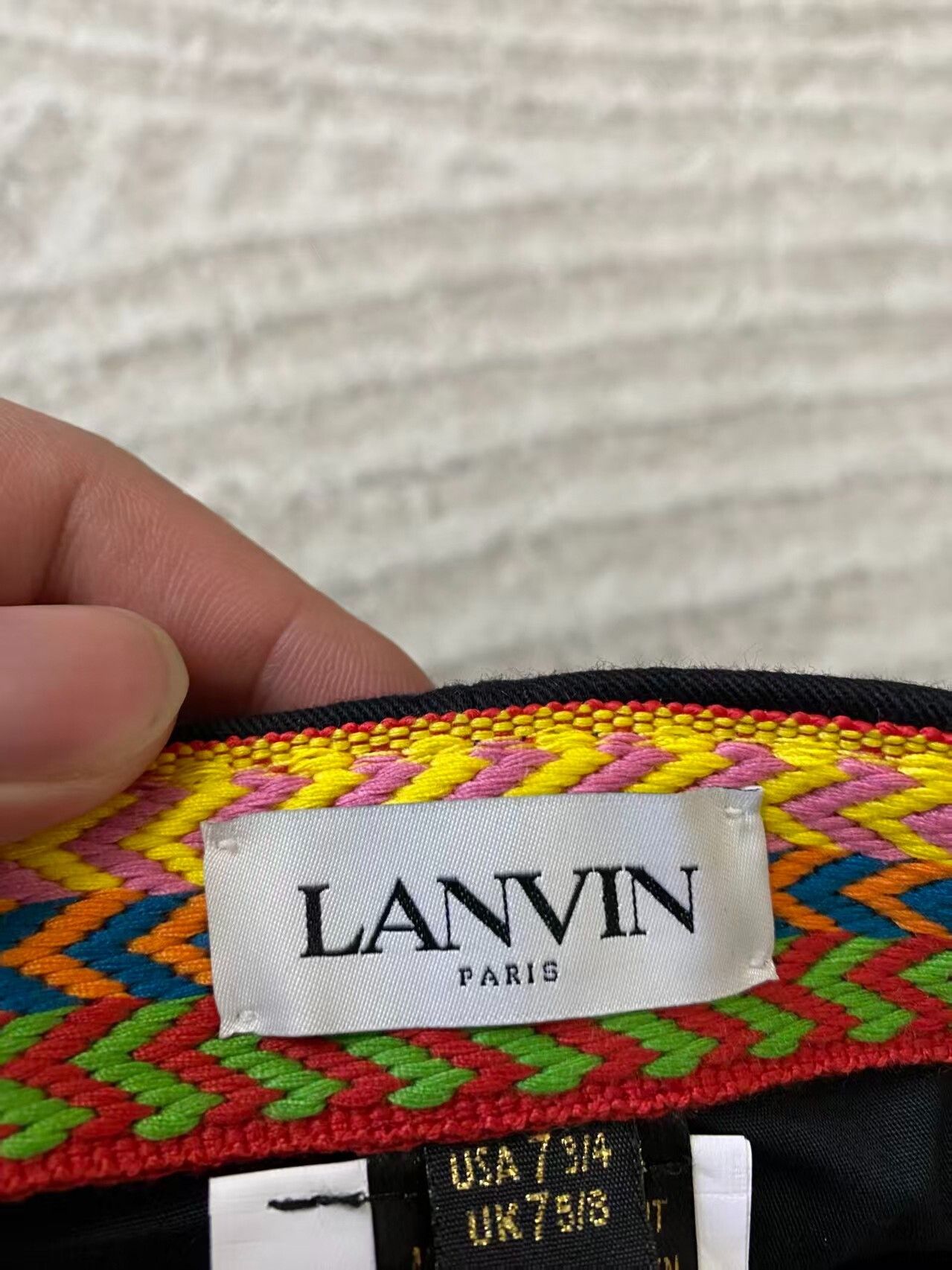 Lanvin Lanvin Designed Baseball Cap Size ONE SIZE - 3 Thumbnail