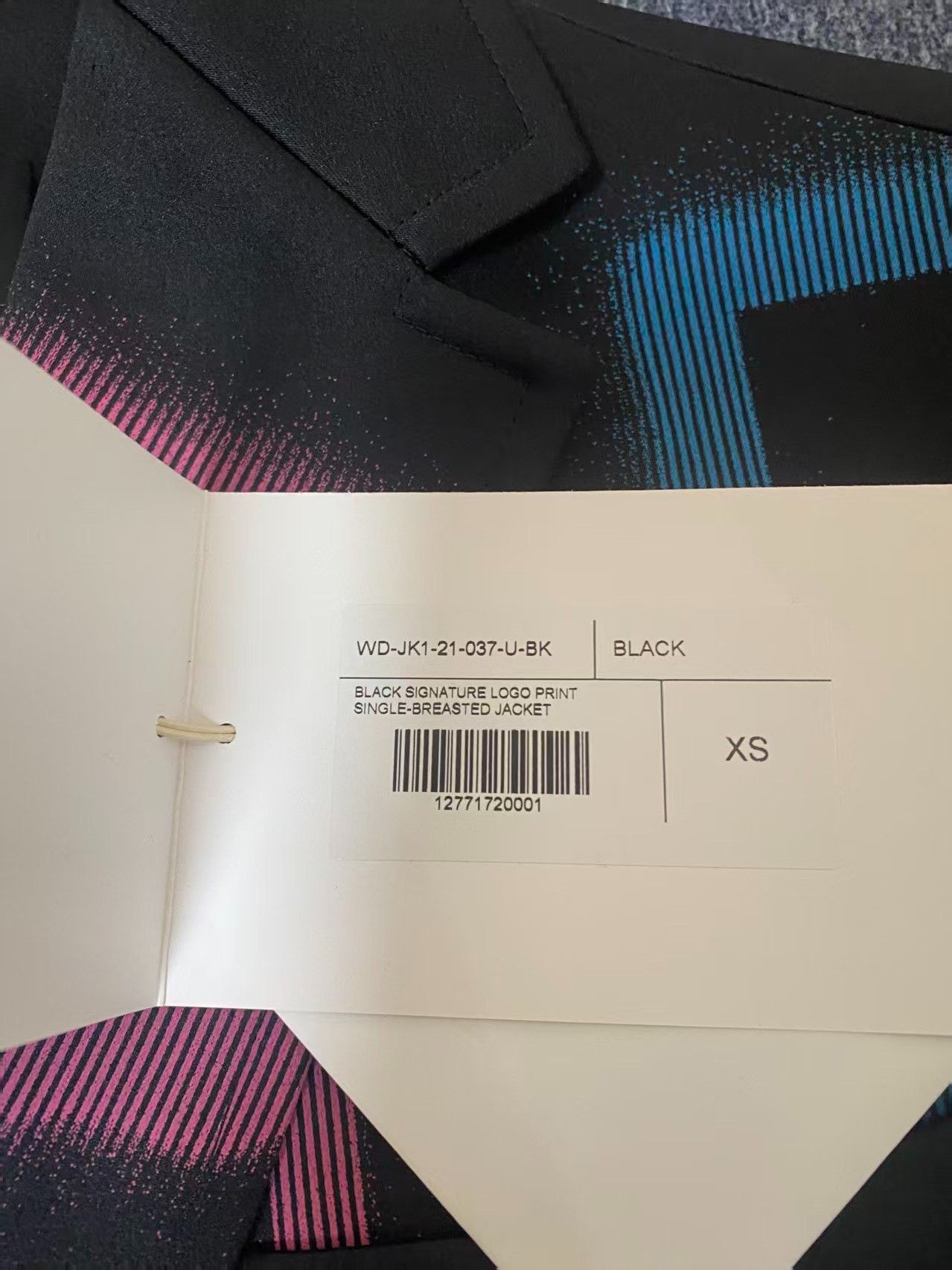 WE11DONE we11done Large Logo All-Over Print Blazer Size US XS / EU 42 / 0 - 5 Thumbnail