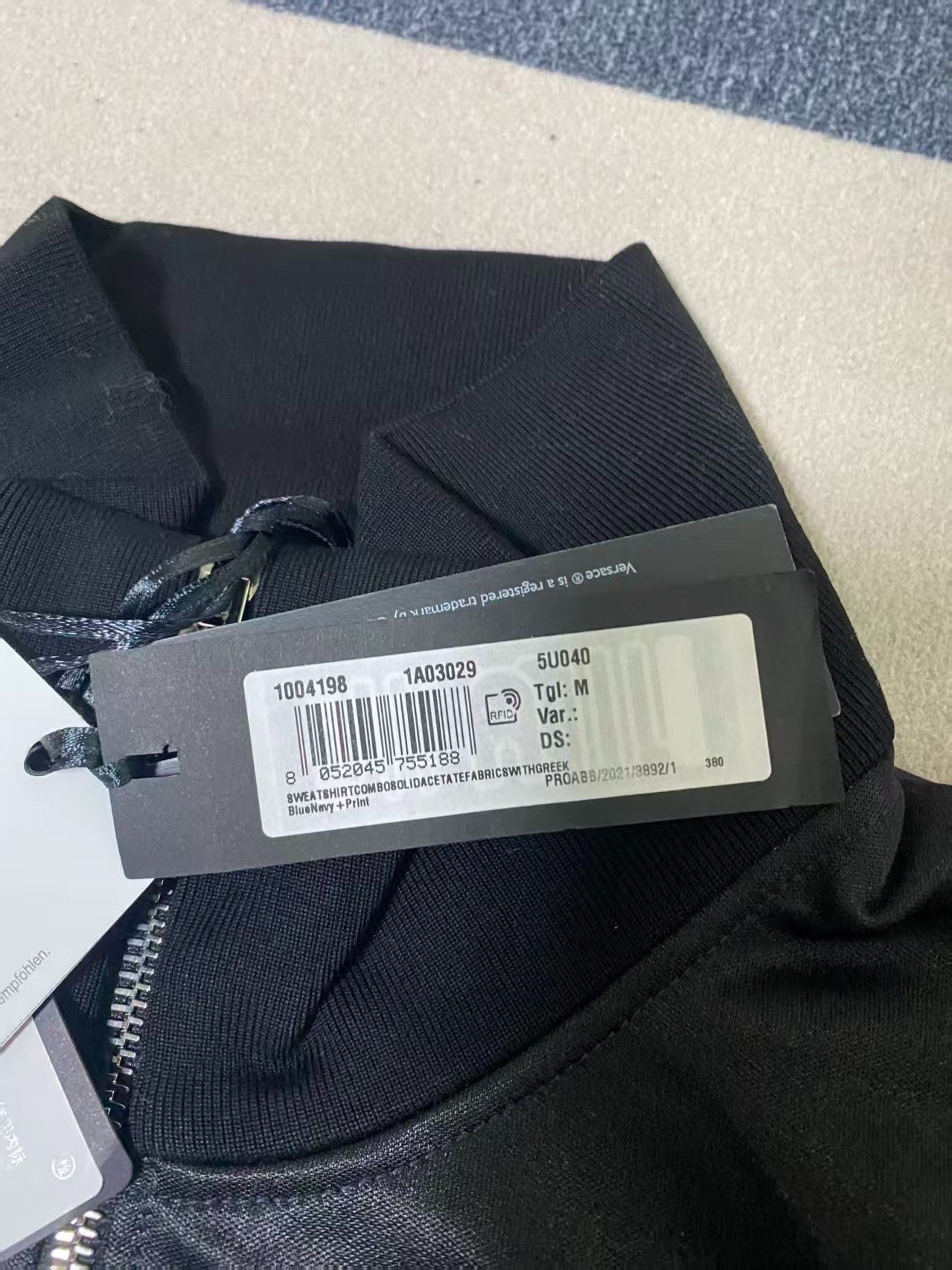 Versace Versace Geometric Pattern Zip Jacket Size US S / EU 44-46 / 1 - 5 Thumbnail