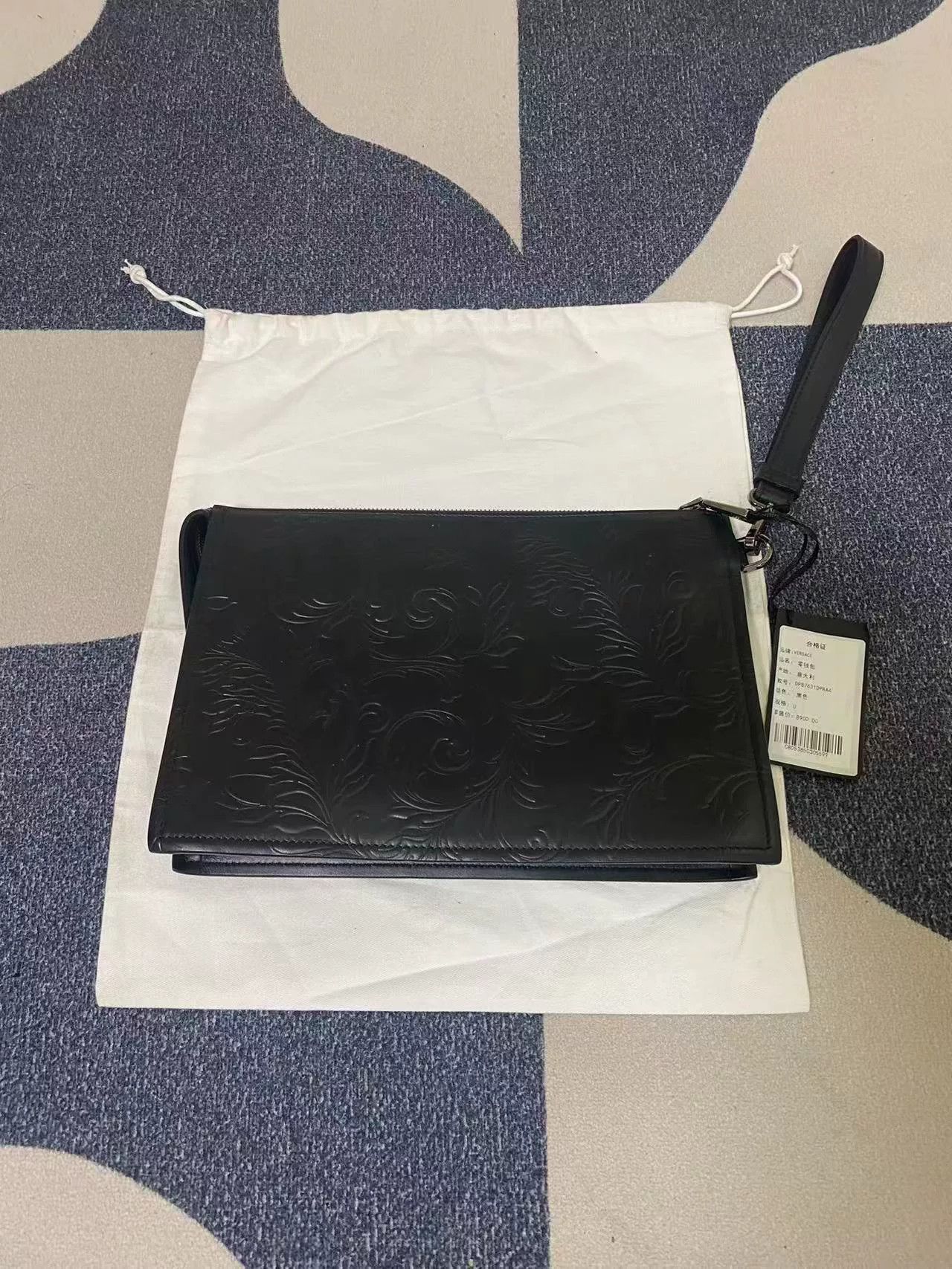 Versace Versace Barocco Print Cowhide Clutch Size ONE SIZE - 2 Thumbnail