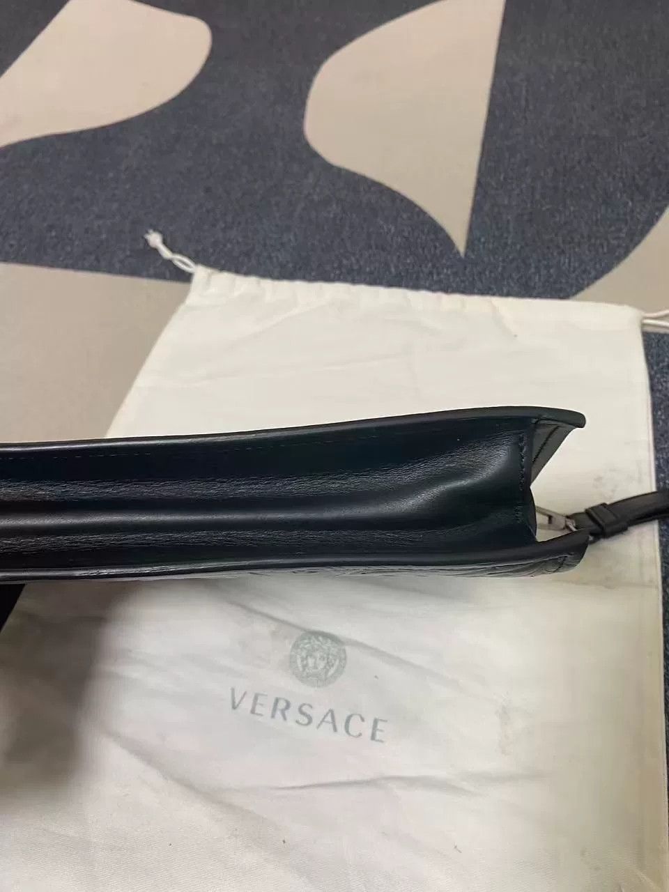 Versace Versace Barocco Print Cowhide Clutch Size ONE SIZE - 6 Thumbnail