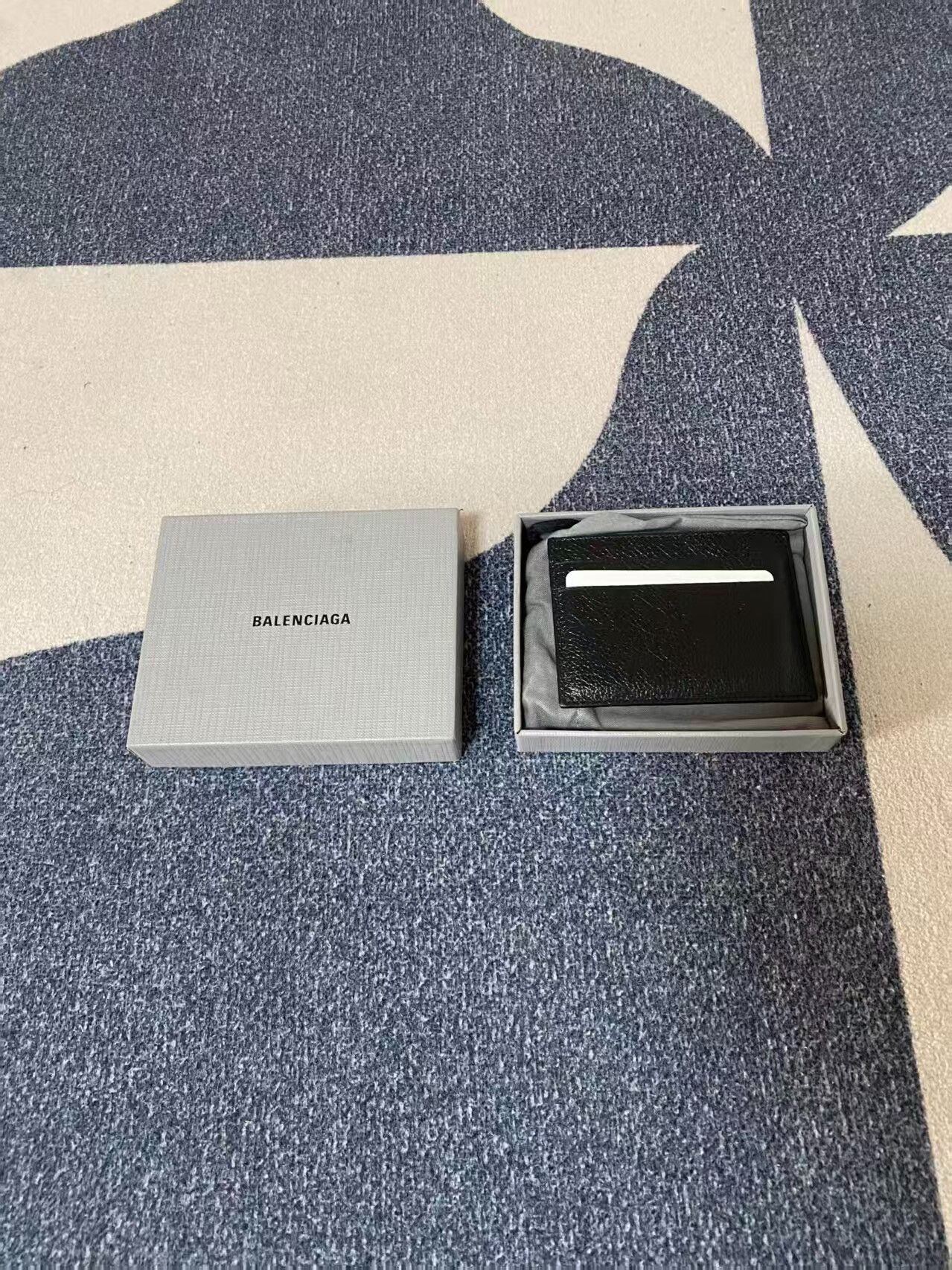Balenciaga Balenciaga City Series Calf Leather Card Holder Size ONE SIZE - 3 Thumbnail