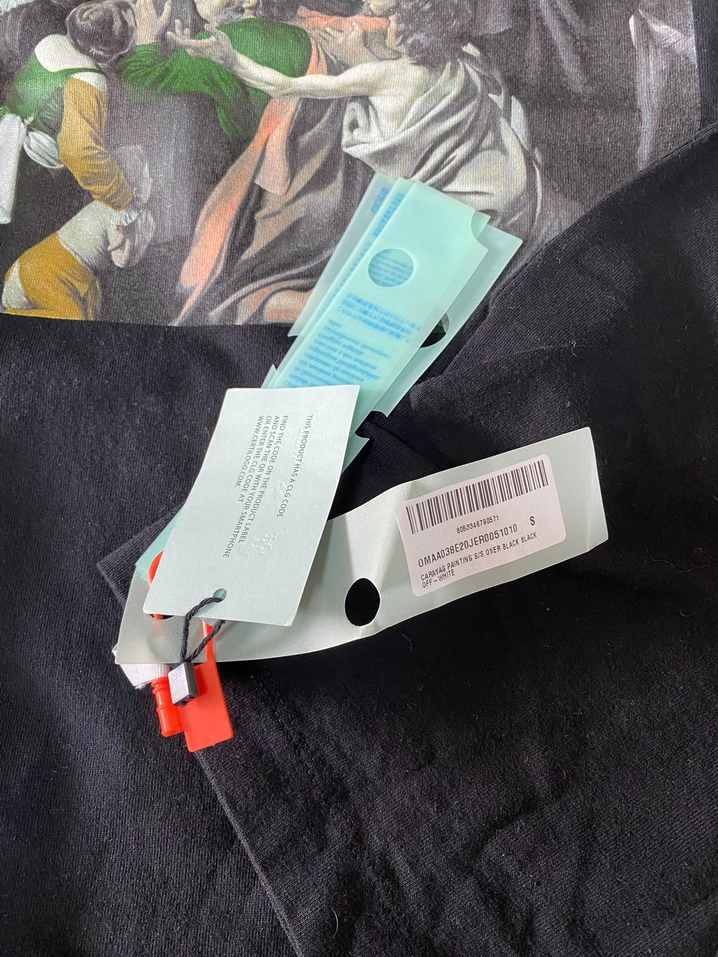 Off-White Off-White Religious Print Short Sleeve Size US S / EU 44-46 / 1 - 5 Thumbnail
