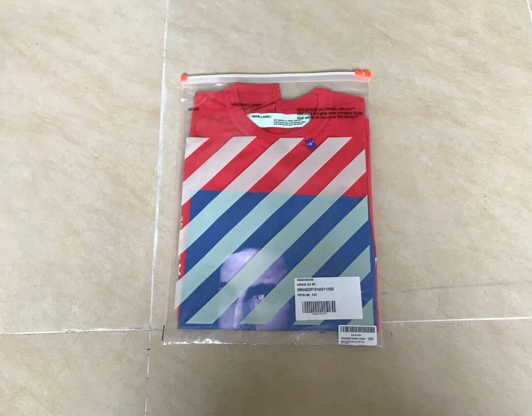Off-White Off-White Benini Short-Sleeve Tee Size US XXS / EU 40 - 2 Thumbnail