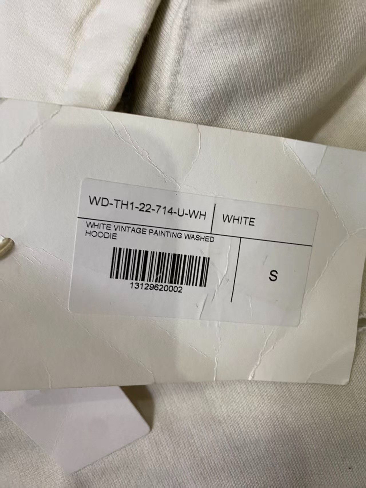 WE11DONE we11done Spray Print Long-Sleeve Sweatshirt Size US S / EU 44-46 / 1 - 5 Thumbnail