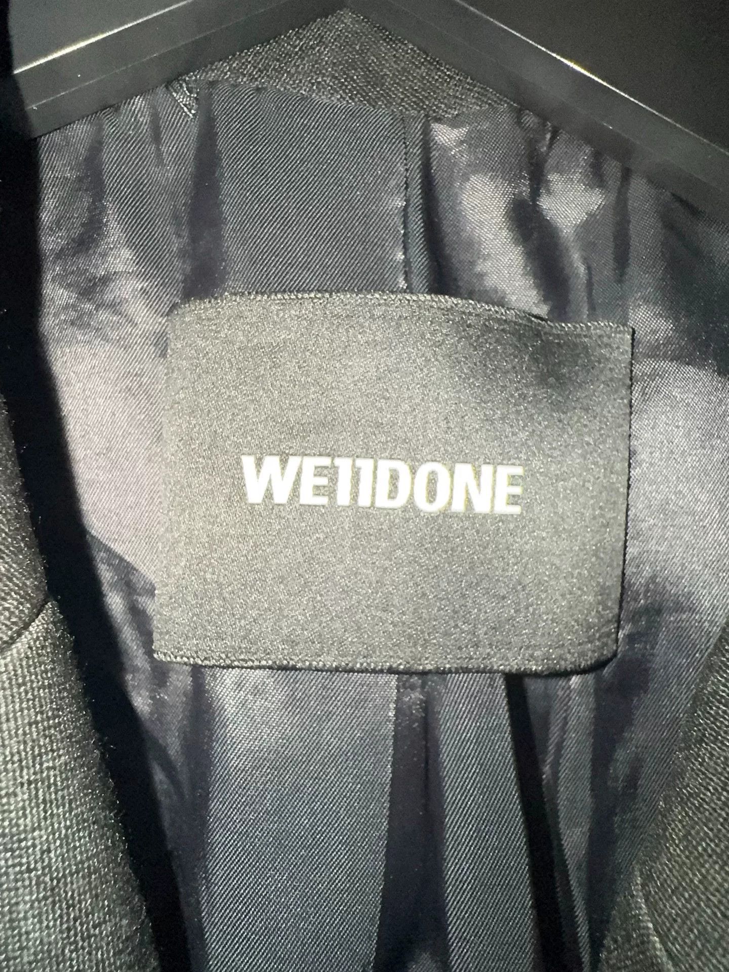 WE11DONE we11done Graffiti Logo Blazer Size US M / EU 48-50 / 2 - 3 Thumbnail