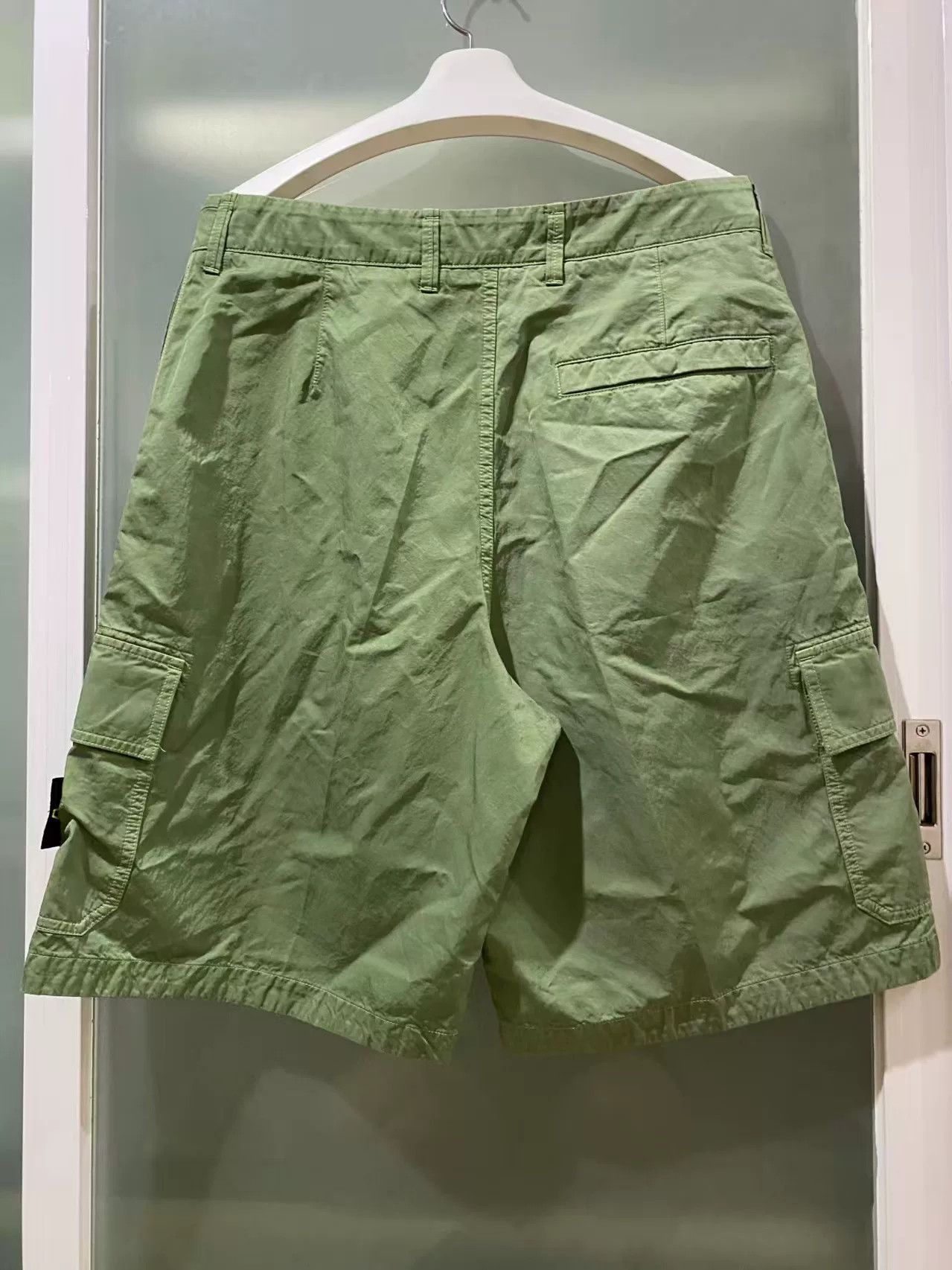 Stone Island Stone Island Solid Logo Shorts Size US 31 - 2 Thumbnail